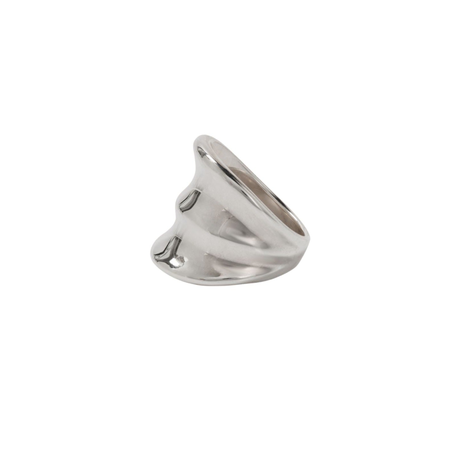 Leclat Silver Moire Ring