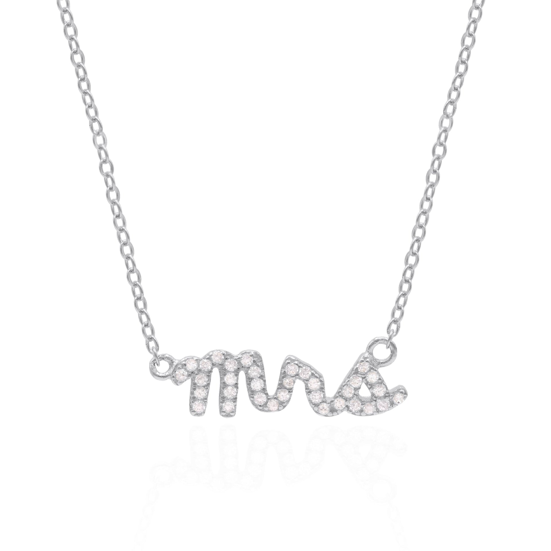 Leia Mrs Necklace | Sterling Silver