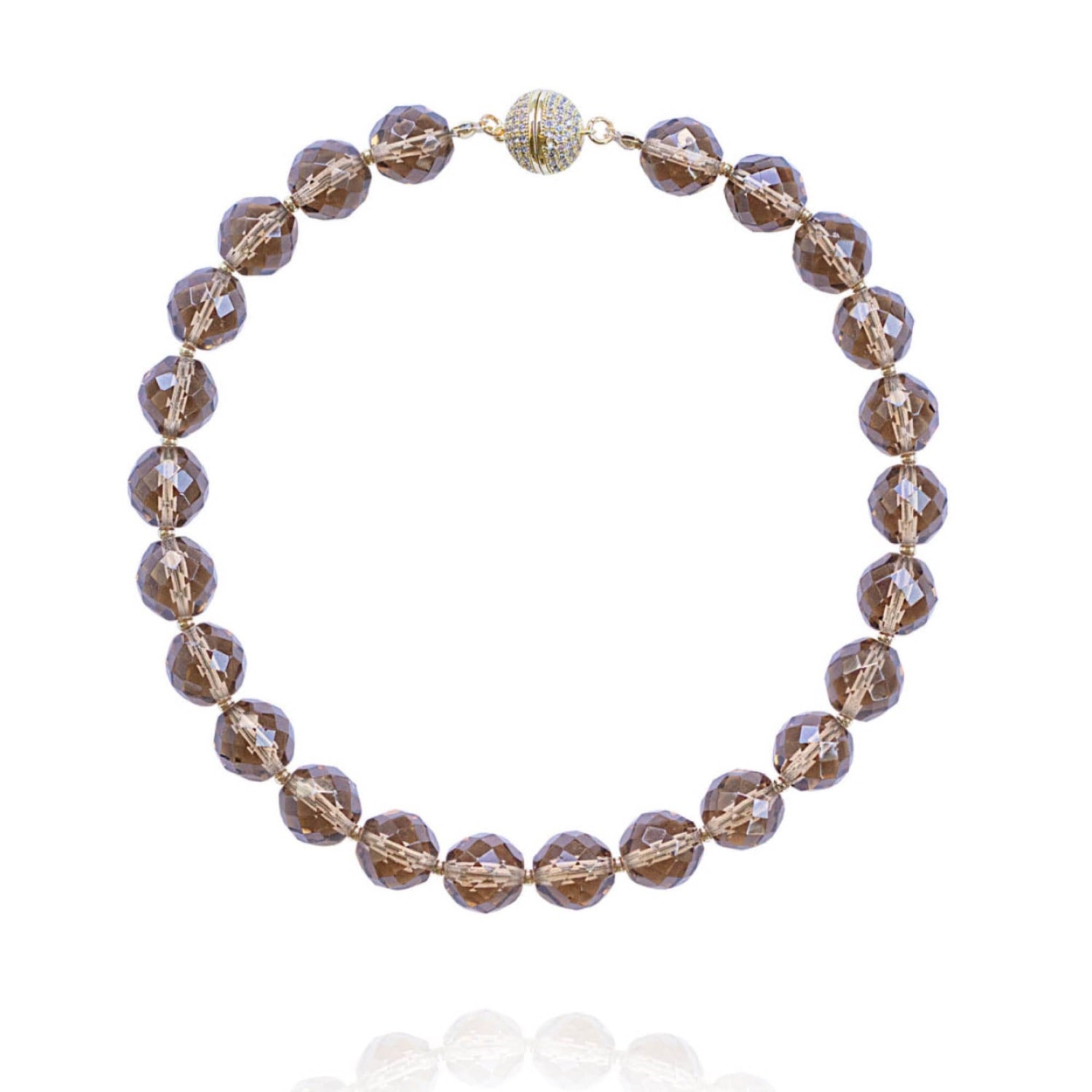 Leni Grande Necklace In Mocha