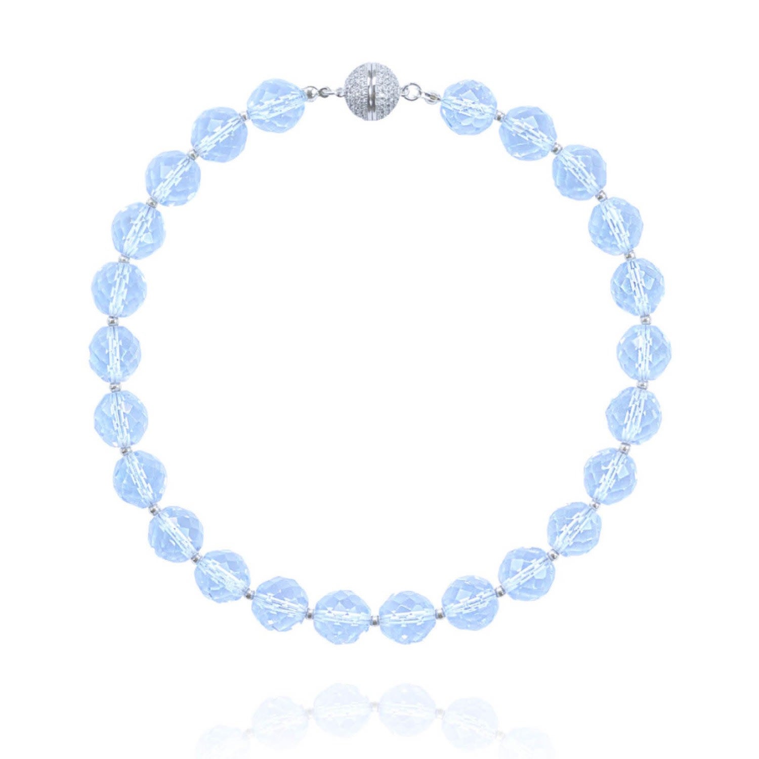 Leni Grande Necklace In Sky Blue