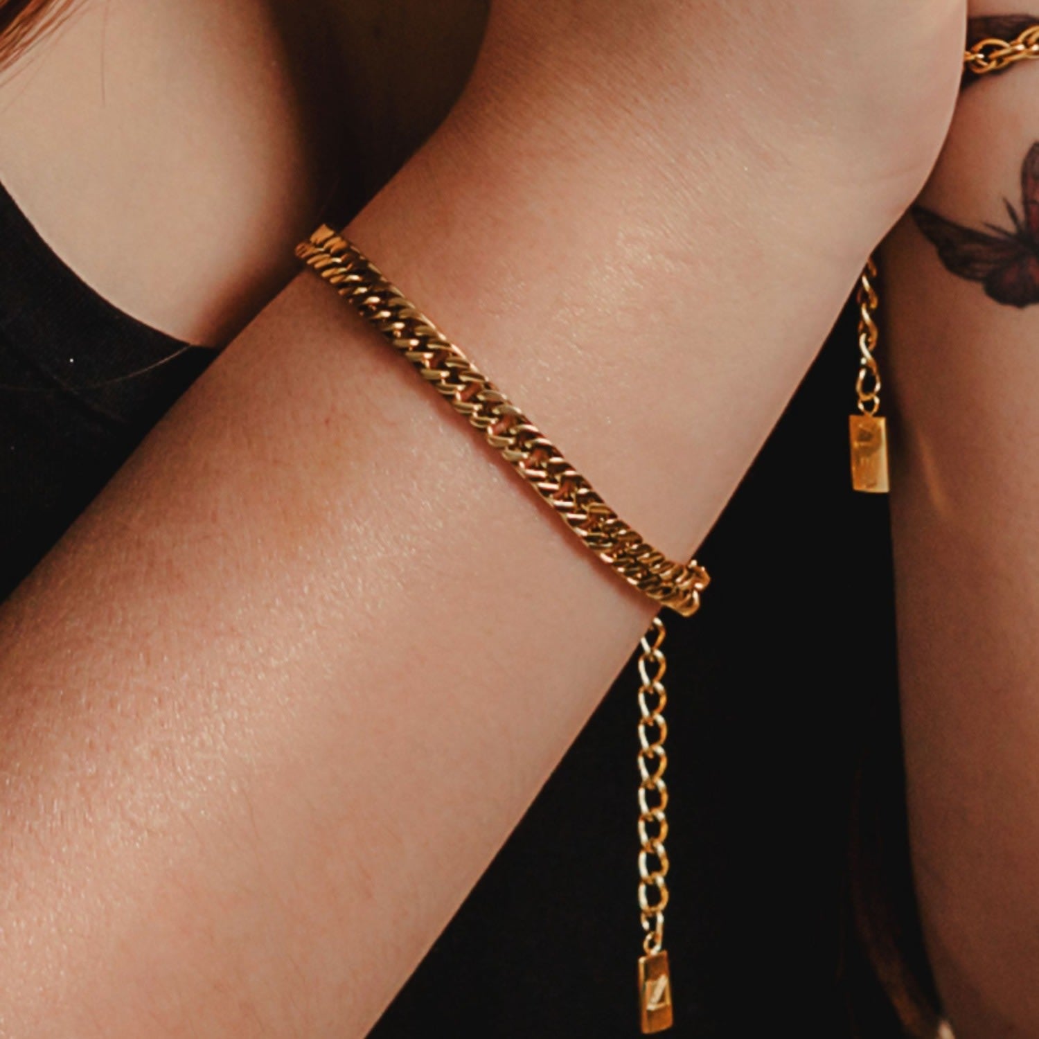 Leo Cuban Chain Bracelet