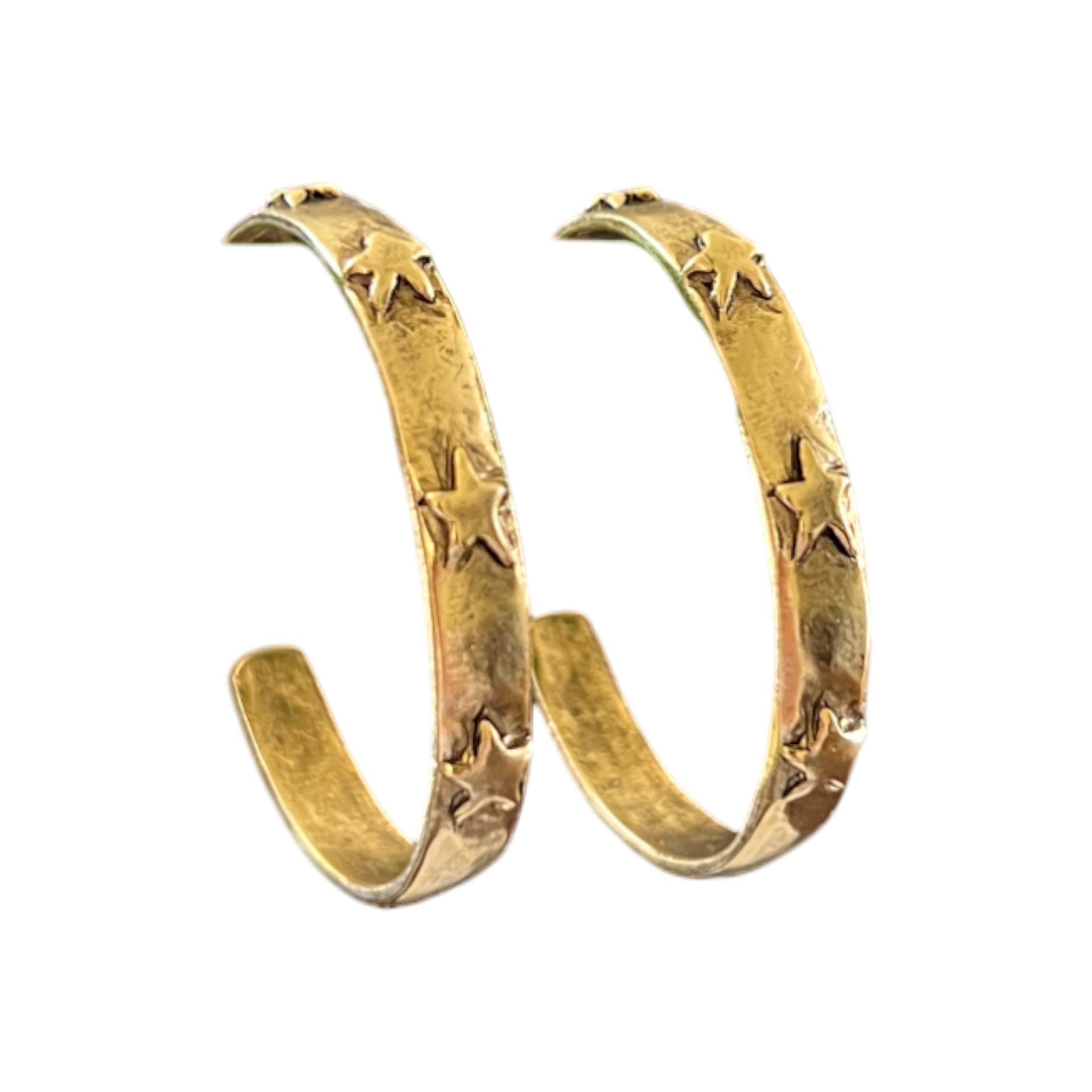 Levi Star Studded Hoops