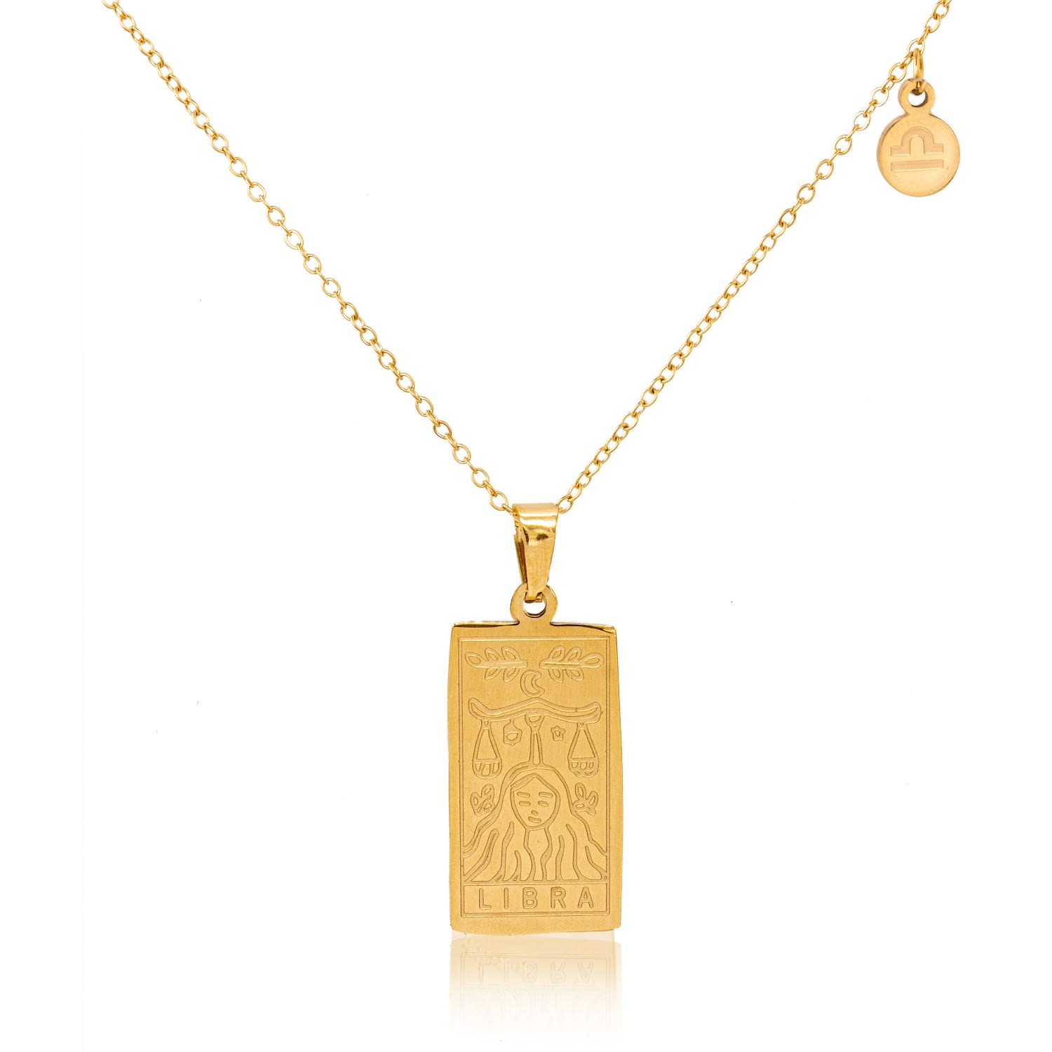 Libra Zodiac Star Sign Necklace