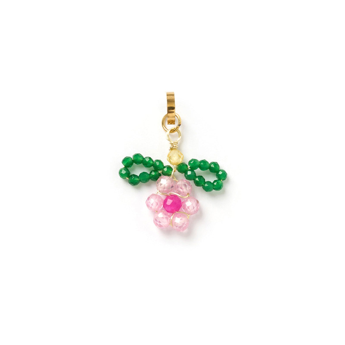 Light Pink Flower Charm Draft Name