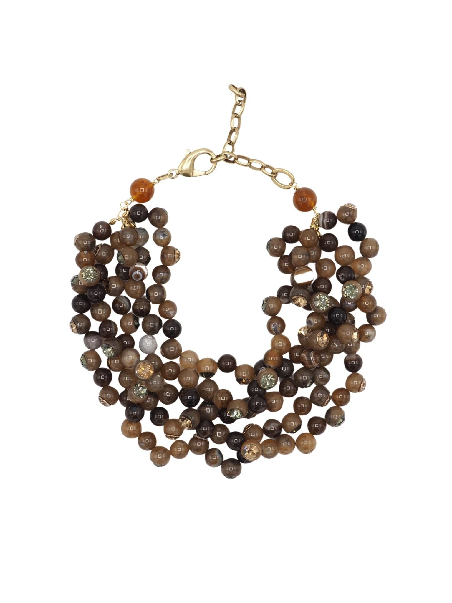 Lighthouse Necklace - Brown
