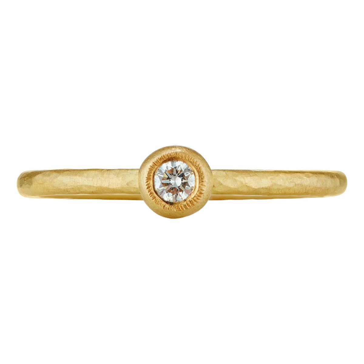 Lila CanadaMark Diamond Engagement Ring in 18ct Fairmined Gold