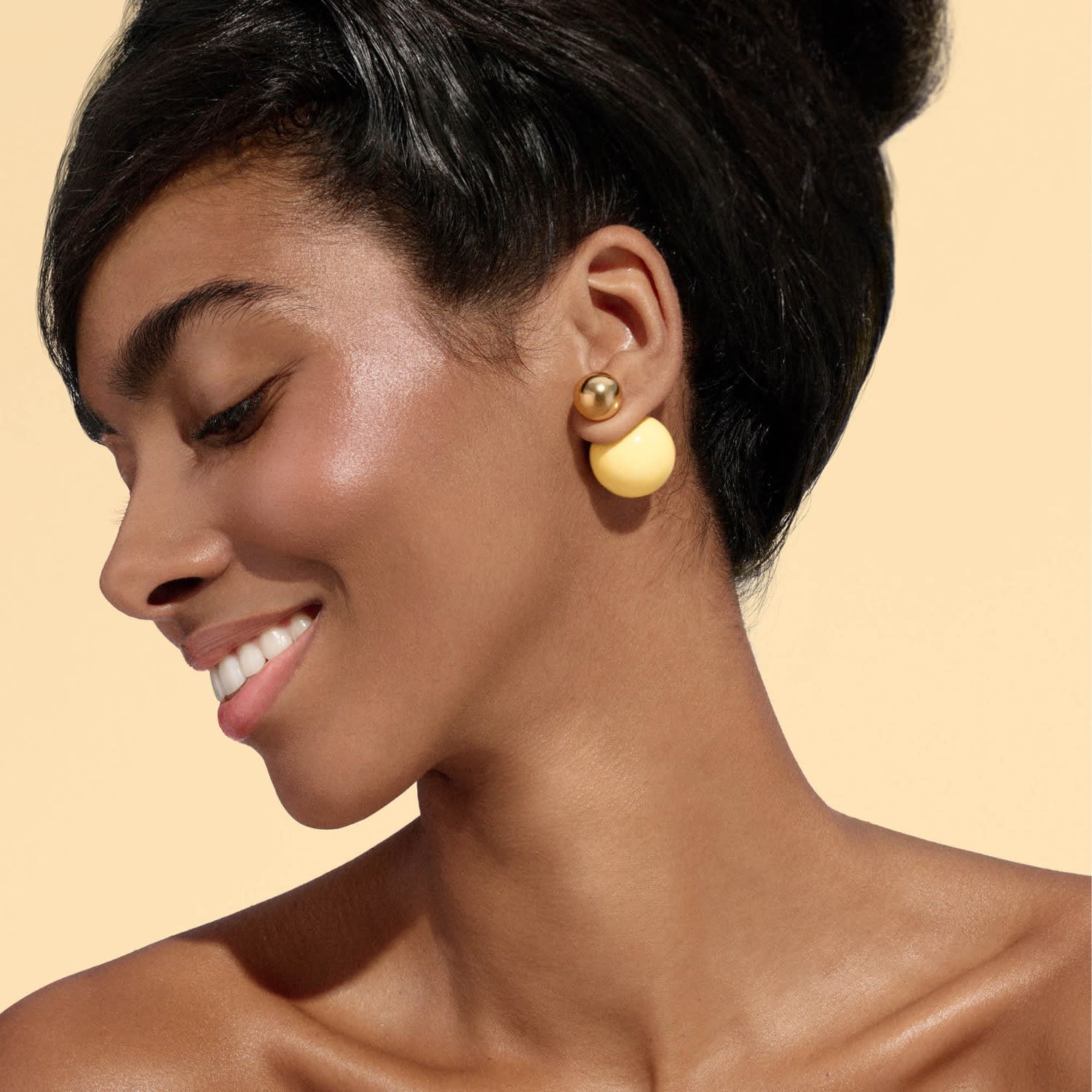 Lilou Earrings In Buttercup