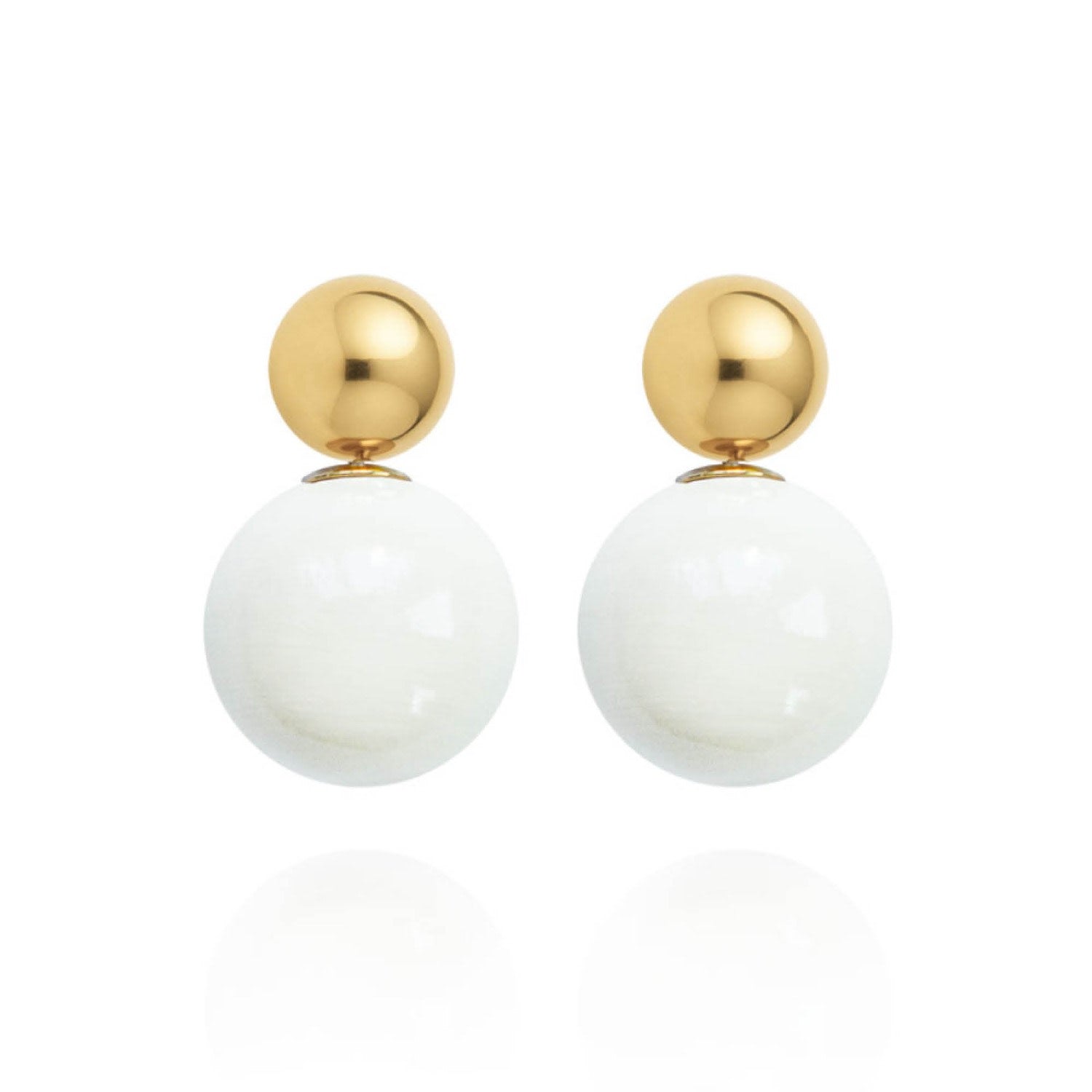 Lilou Earrings In Cream
