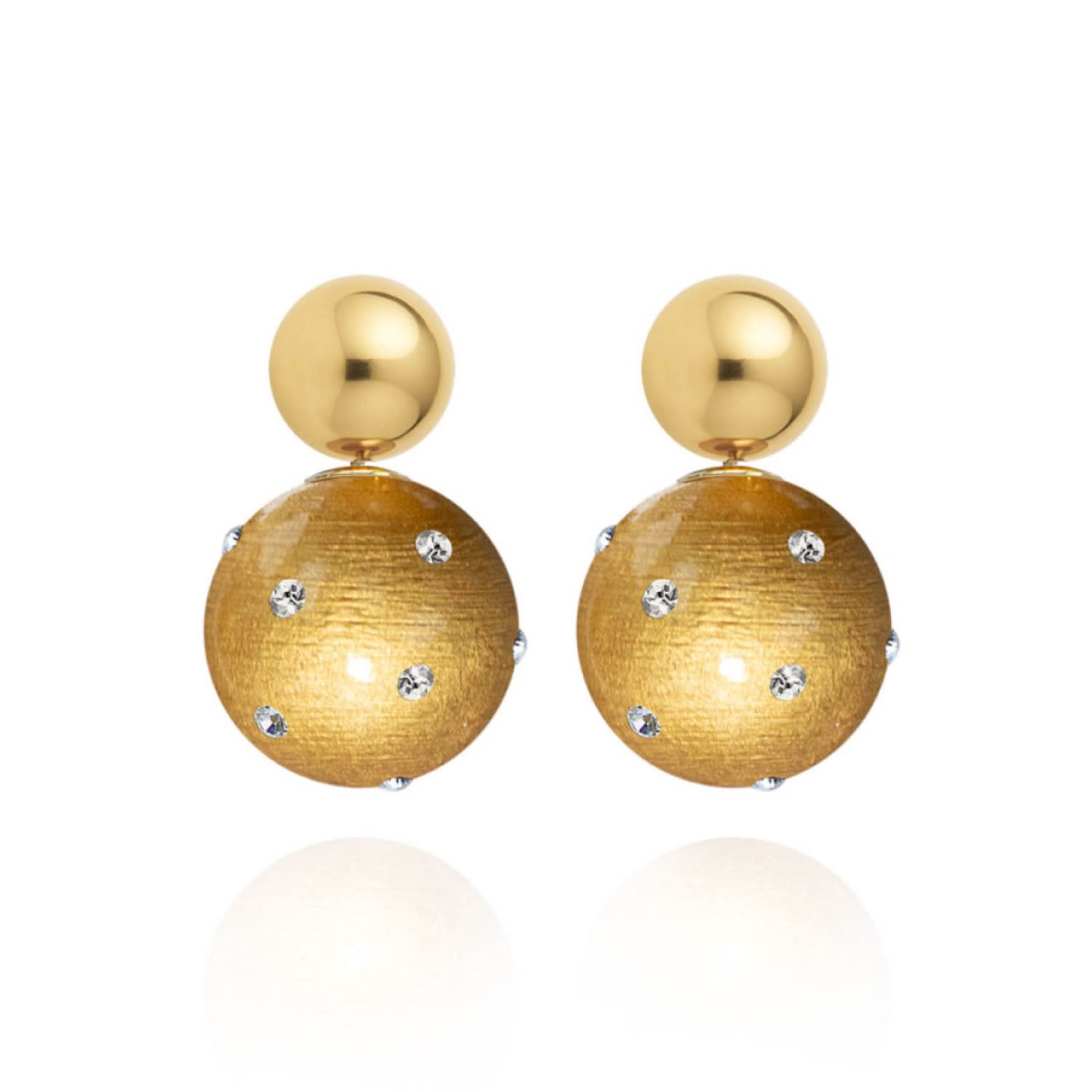 Lilou Earrings In Jet Ray