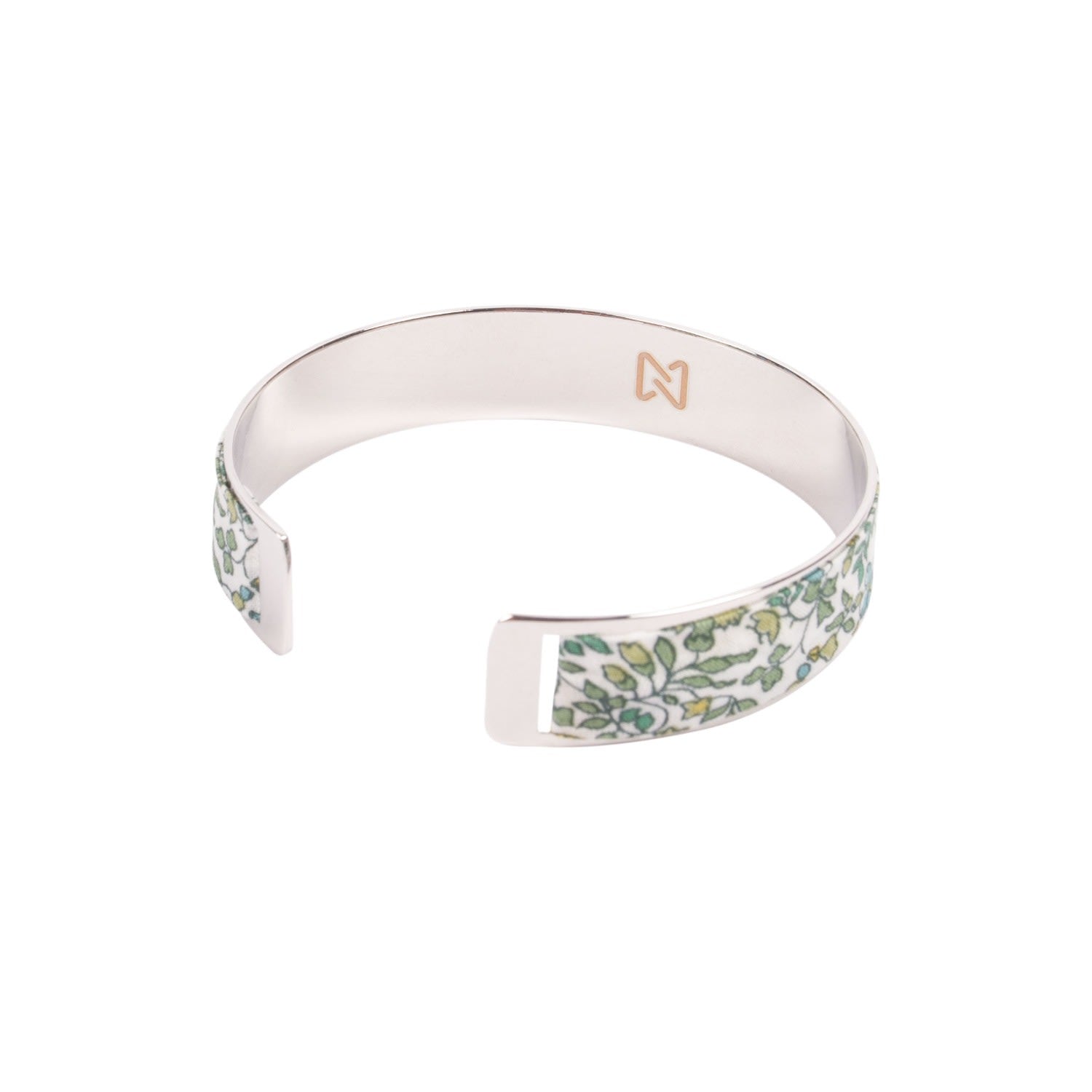 Lime Katie & Millie Liberty Bracelet - Silver