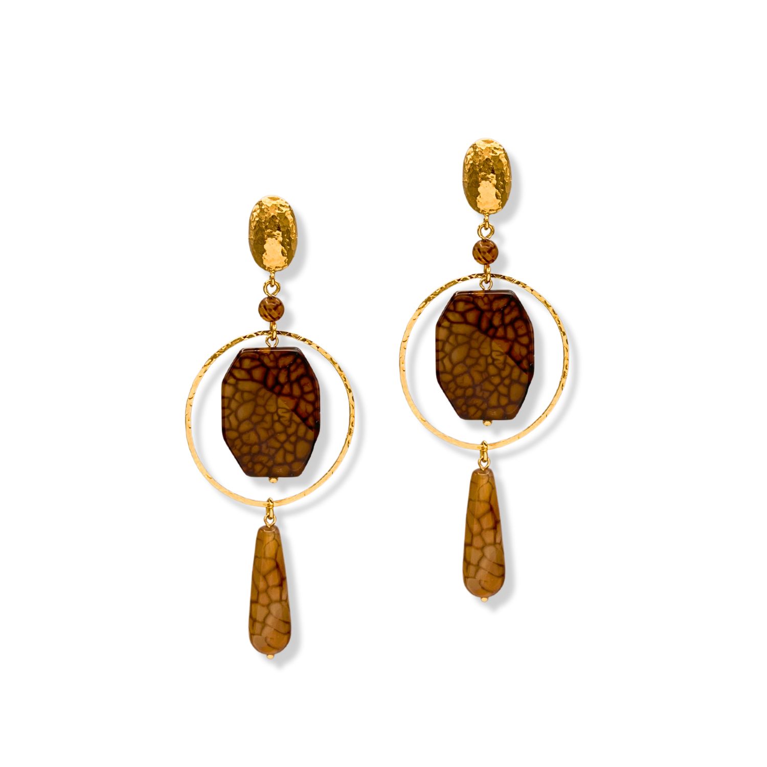 Lindy Creek Agate Earrings