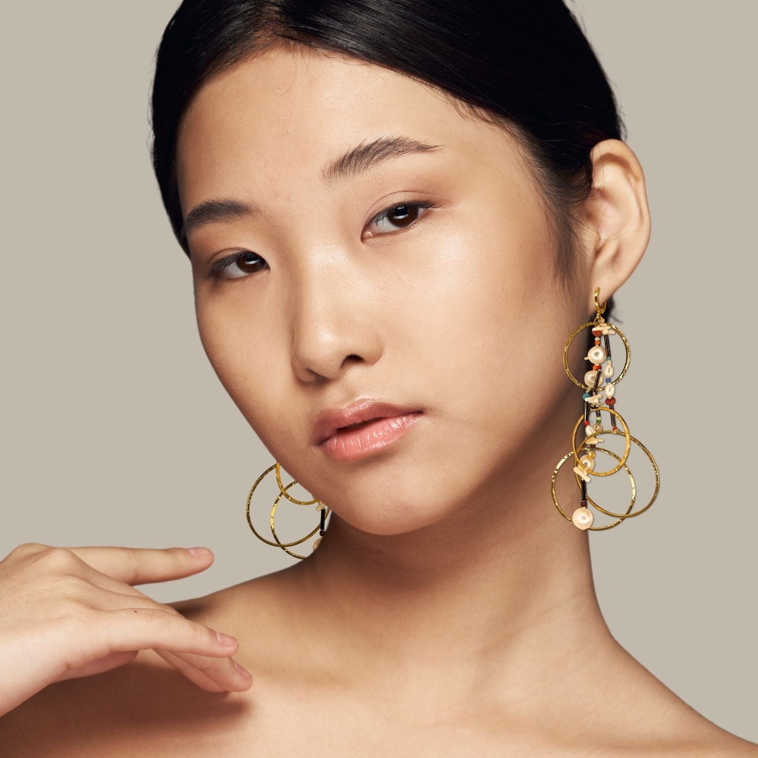 Lindy Dream Catcher Dangle Earrings