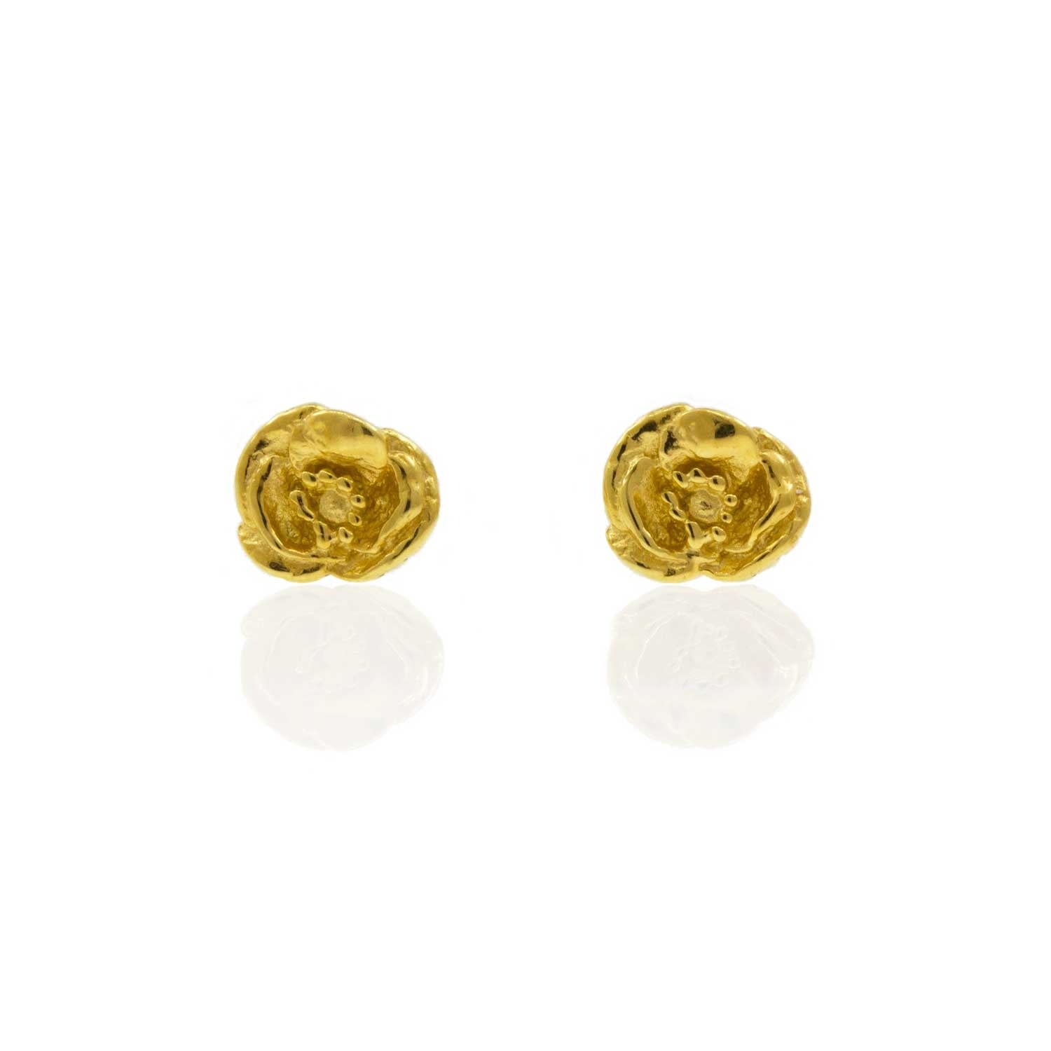 Poppy Earrings - Gold