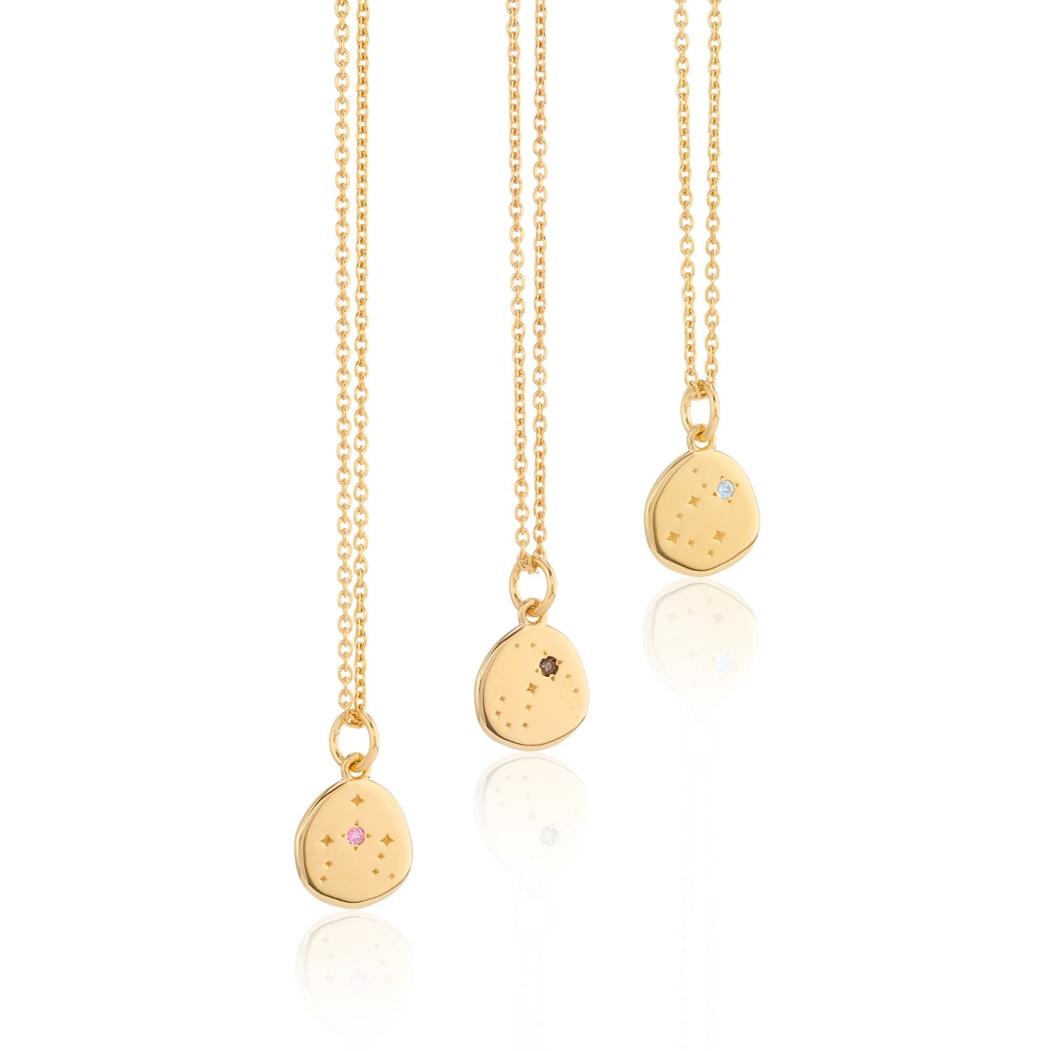Inari Zodiac Libra Gold Vermeil Necklace