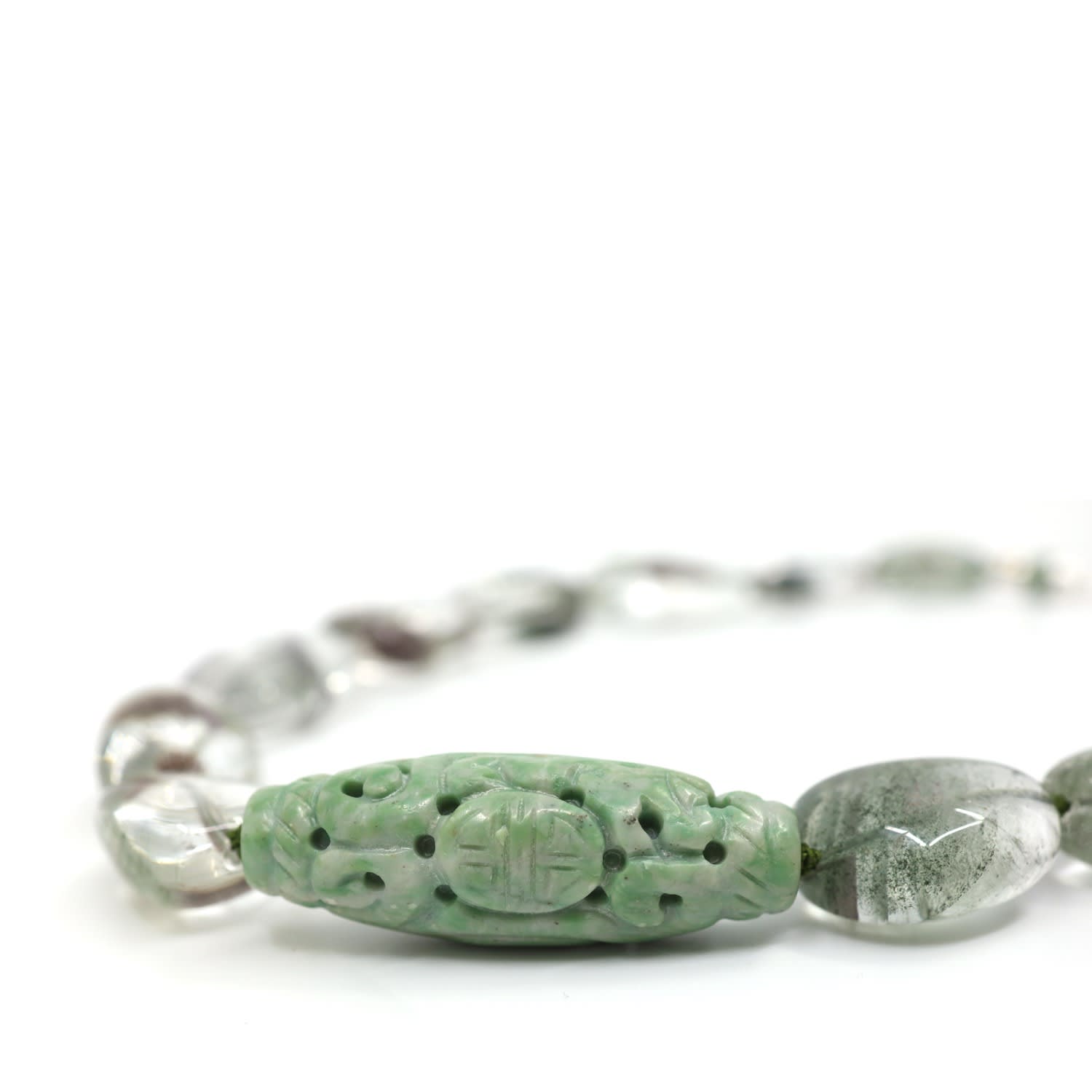 Lodolite Garden Quartz Necklace