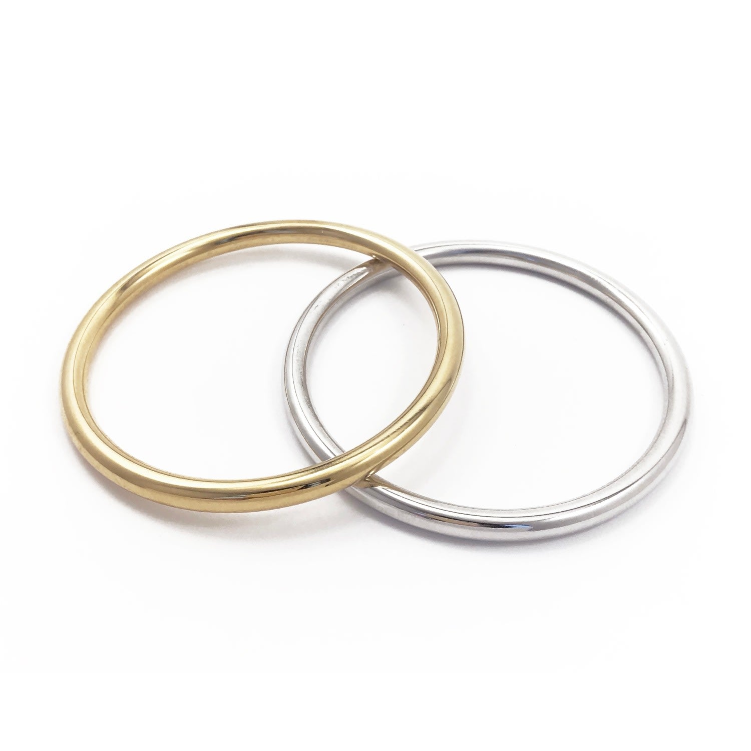 Solid State Bangle Silver