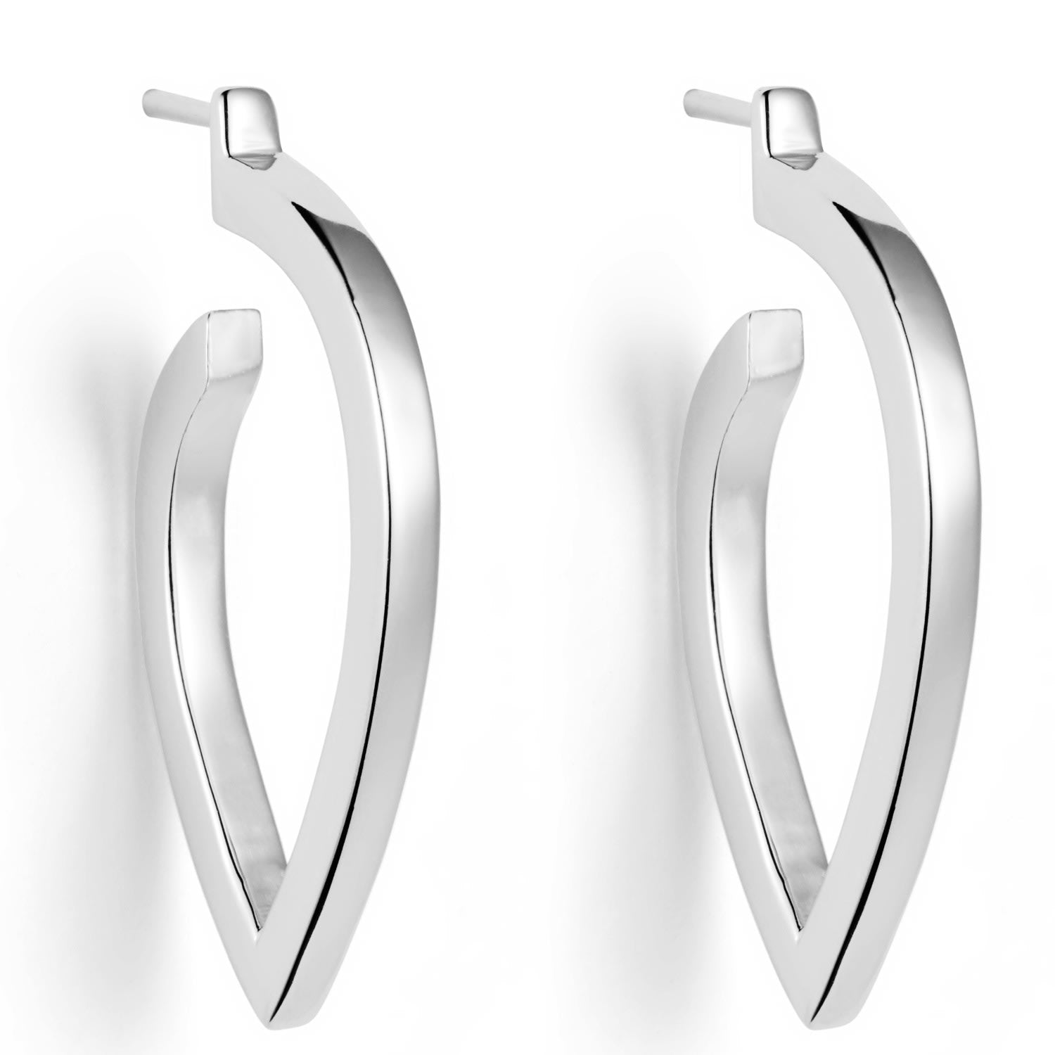 Loop Earrings - Silver