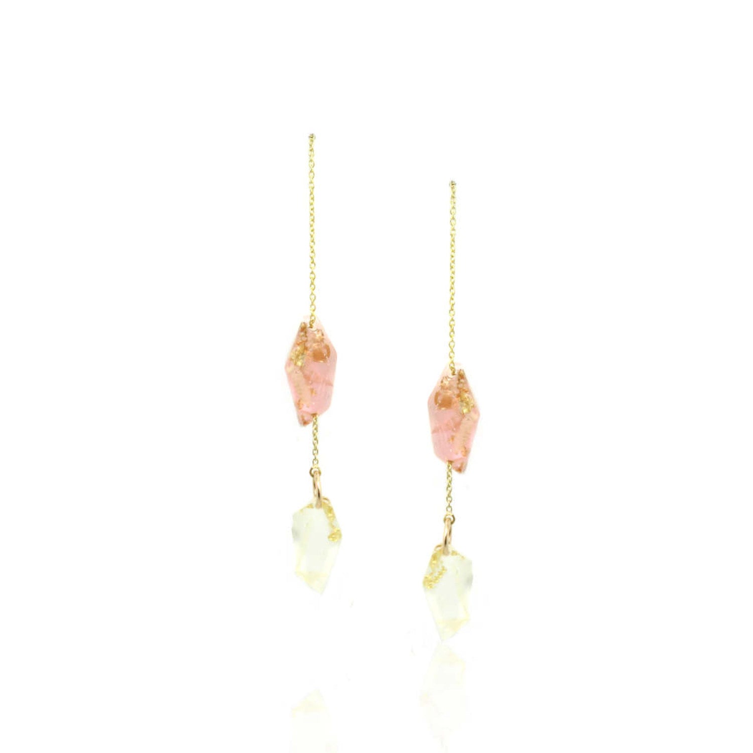 Lorenz Thread Earrings - Gold