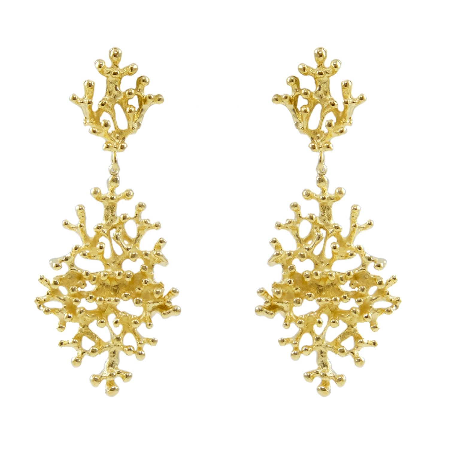 Lori Drop Coral Earrings