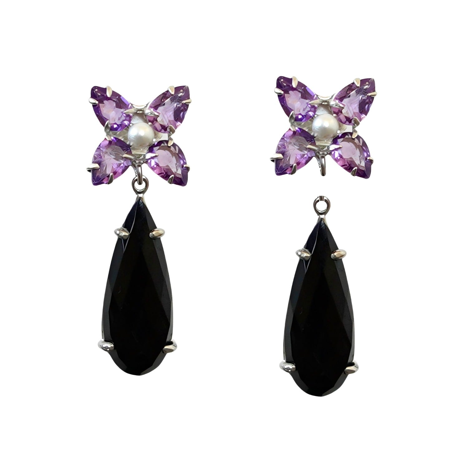 Los Angeles Earrings Push Back