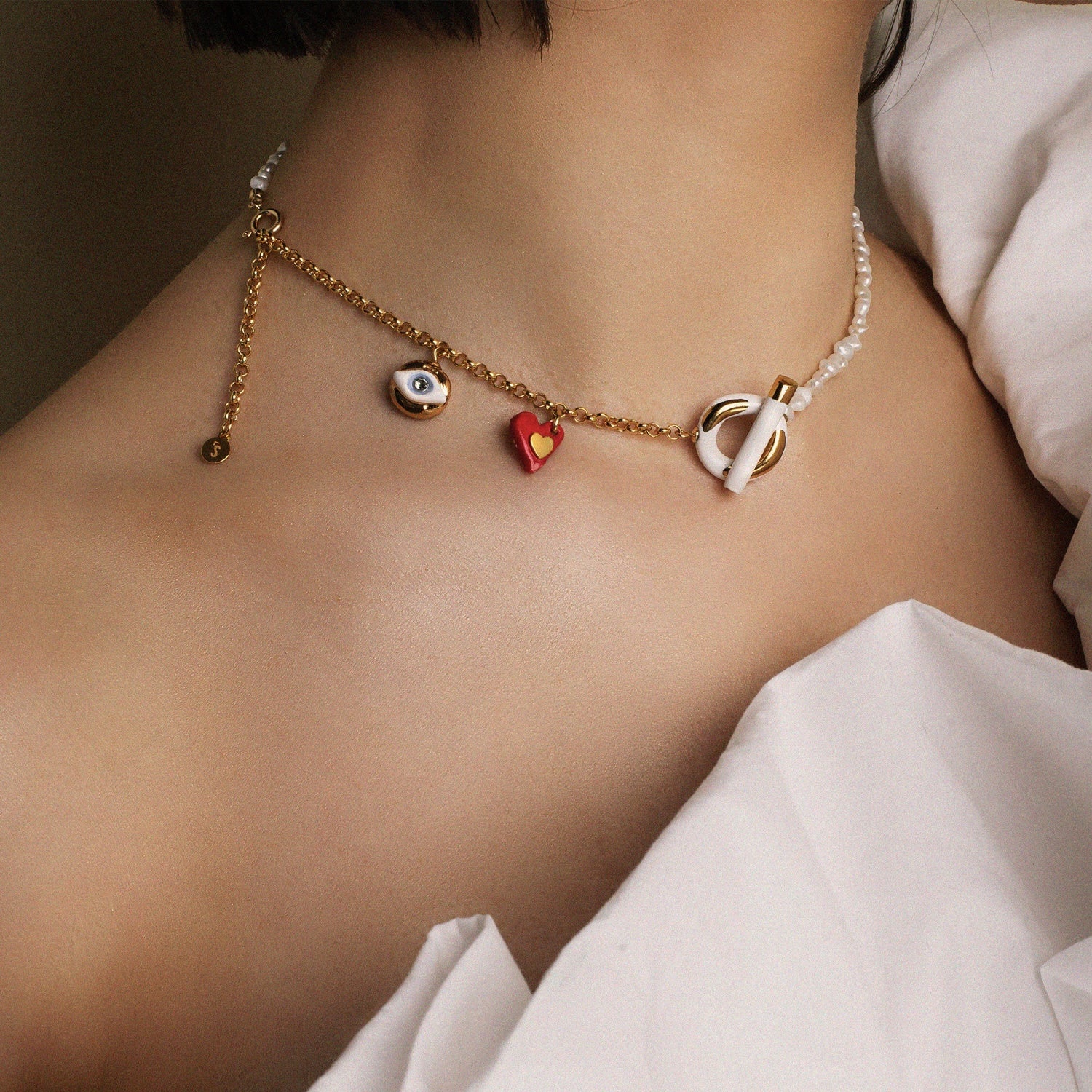 Love And Protect You Pearl Necklace