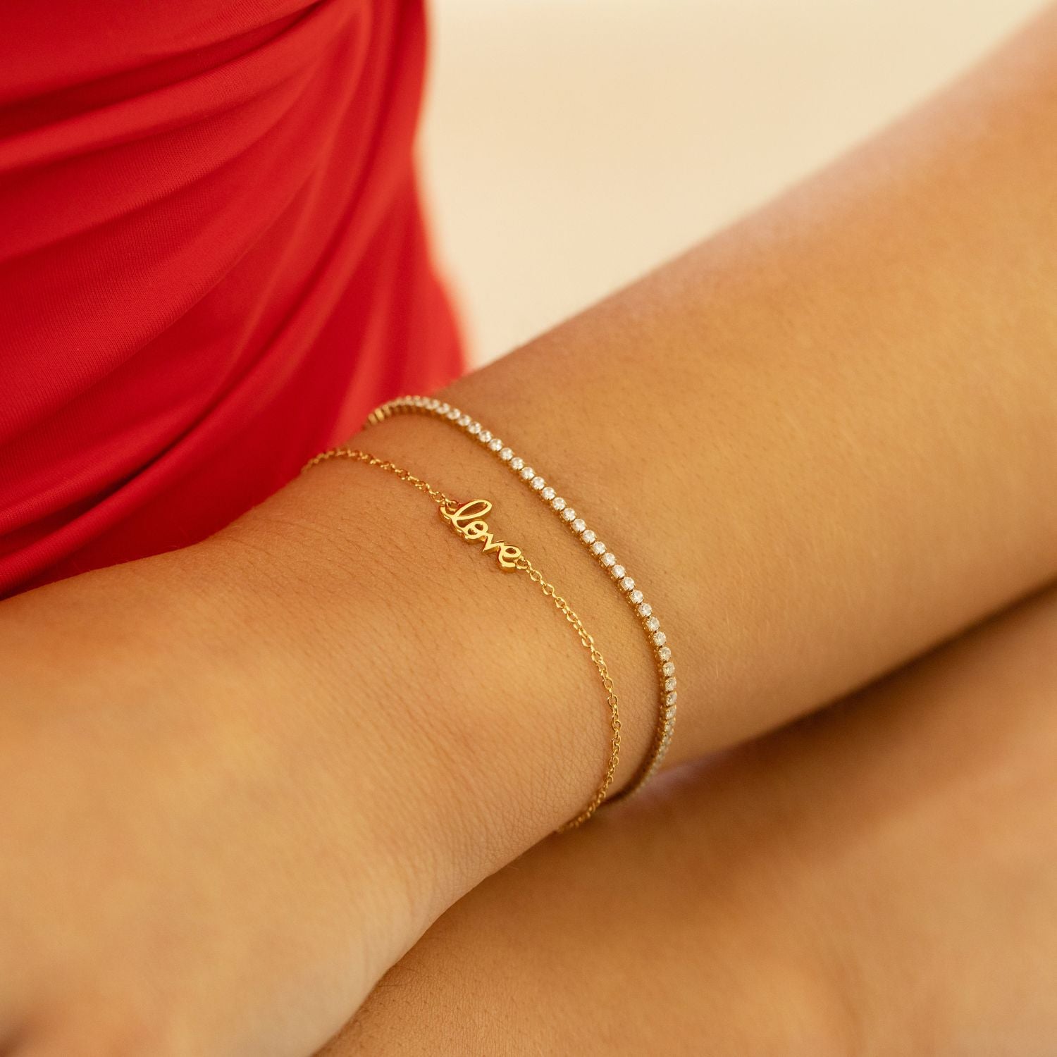 Love Necklace - Silver