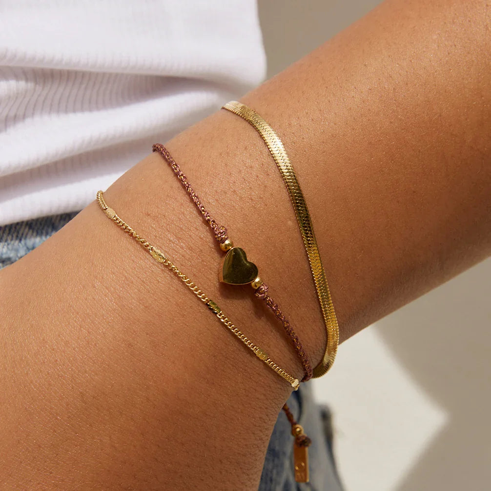 Love Me Bracelet Plum