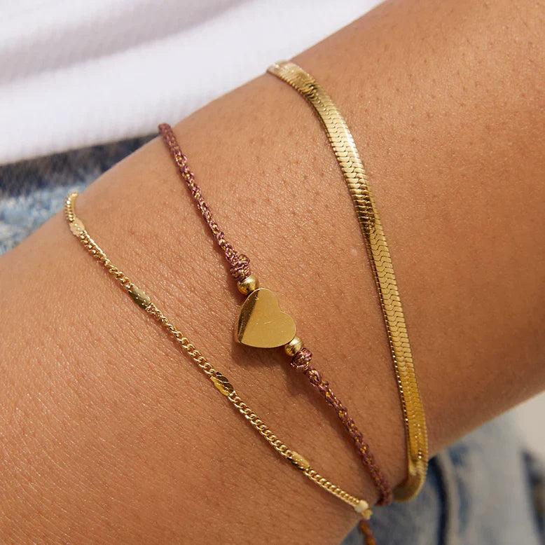 Love Me Bracelet Plum