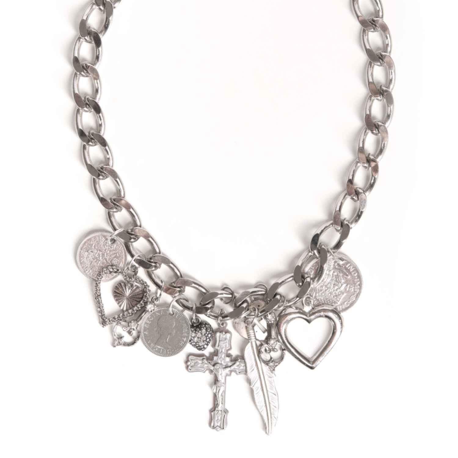 Love Sex & Money Charm Necklace