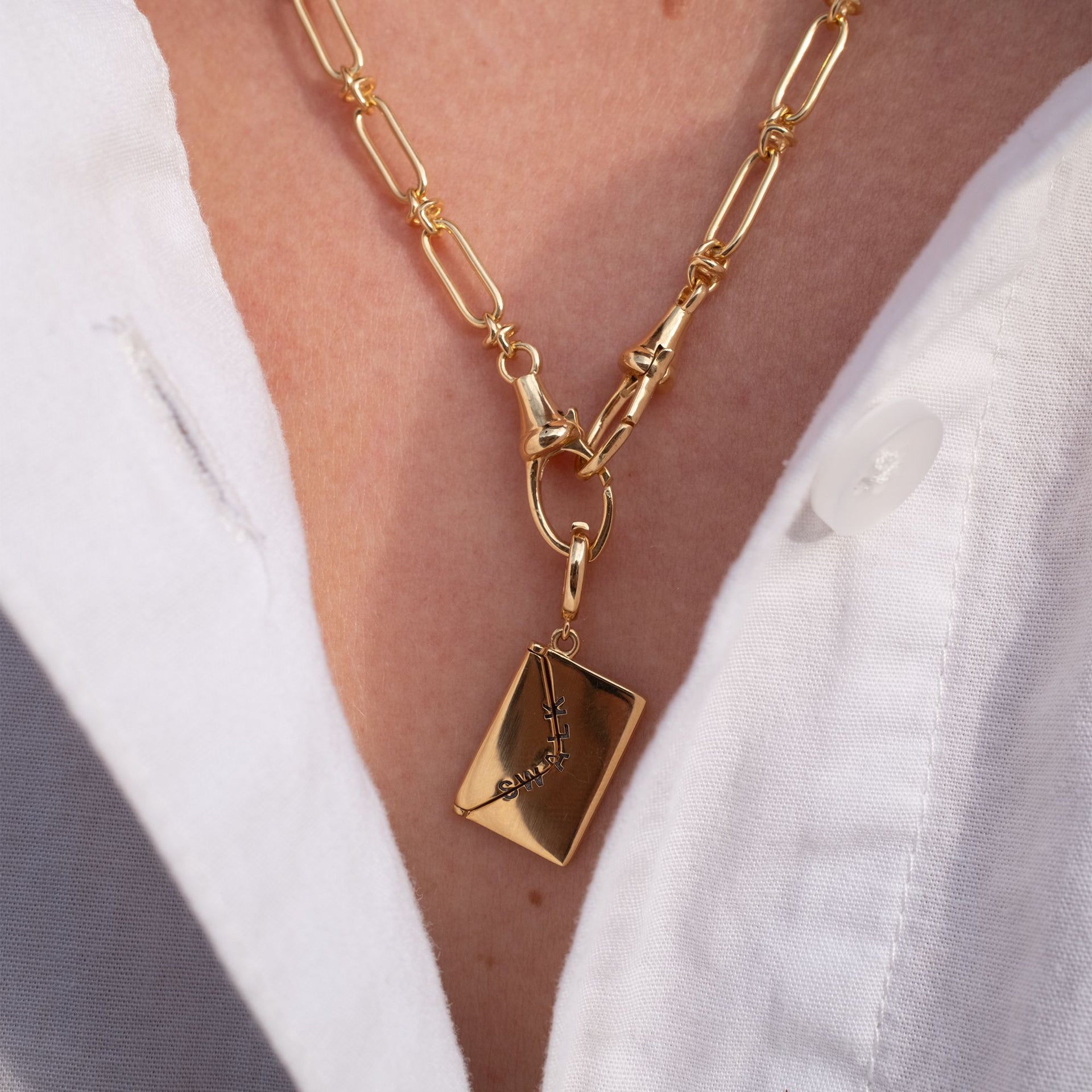 Annoushka x The Vampire's Wife Letter Charm Pendant