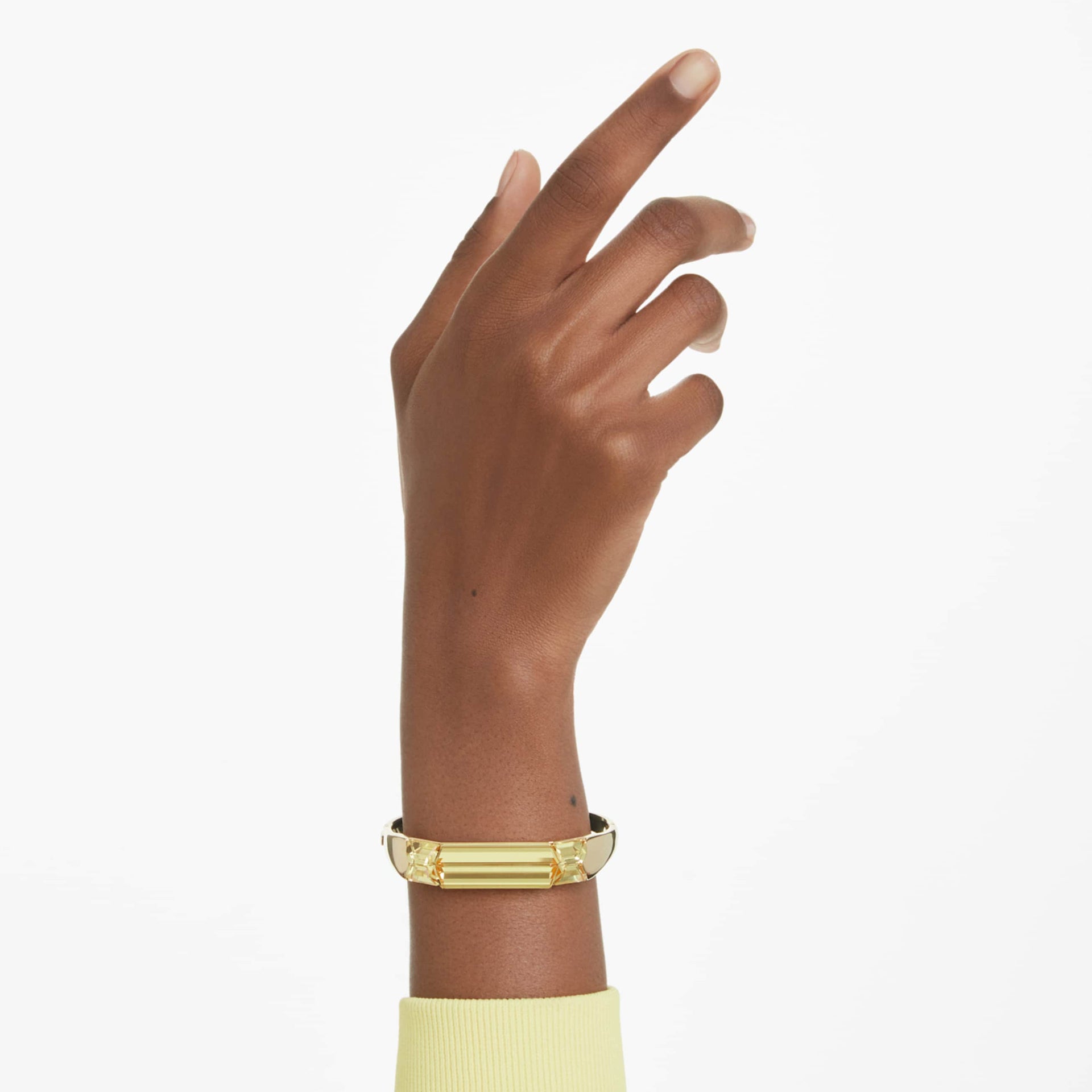 LUCENT BANGLE YELLOW GOLD TONE PLATED