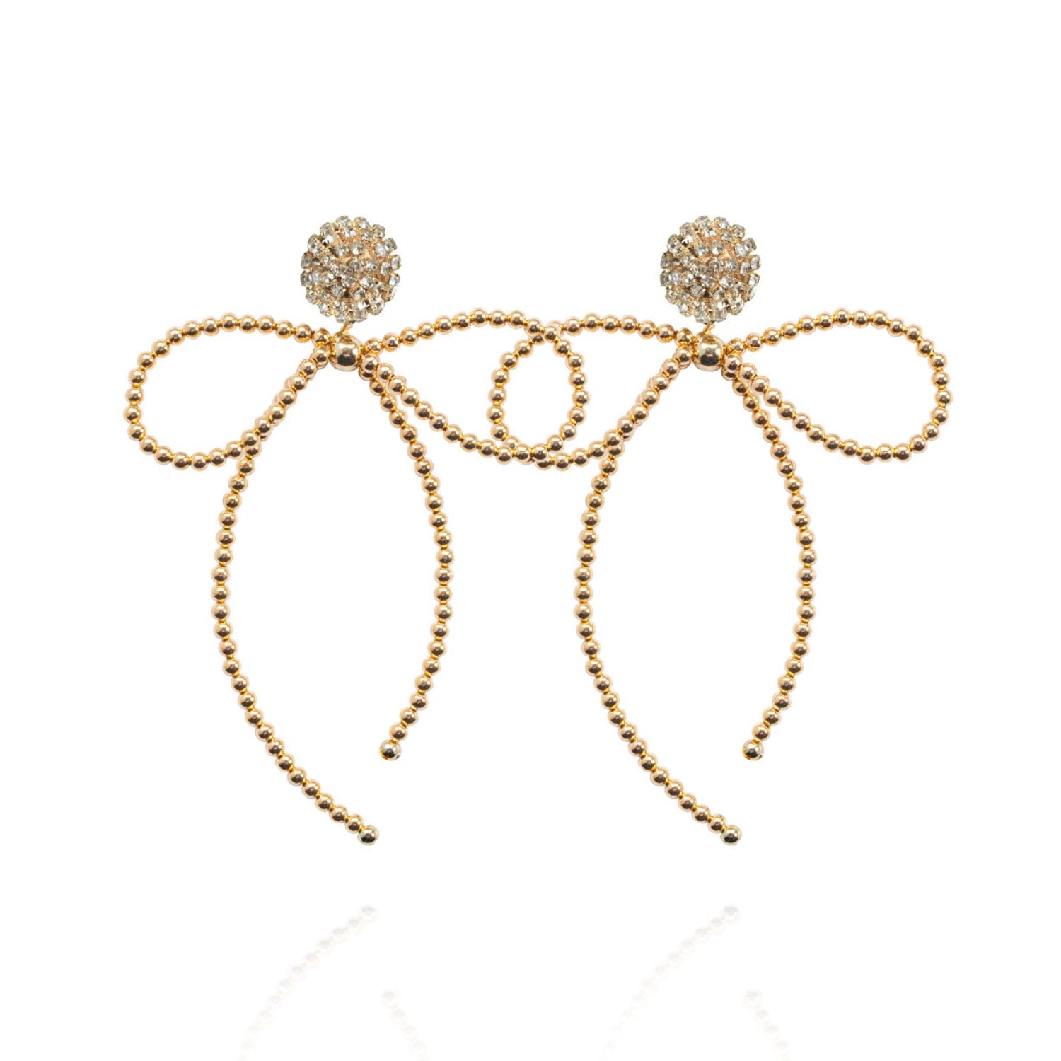 Lucia Earrings In Golden Starless