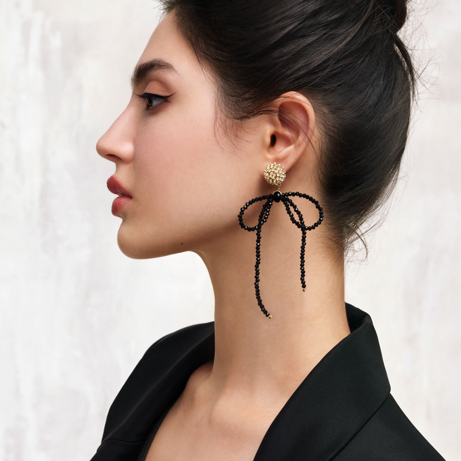 Lucia Earrings In Midnight Charm