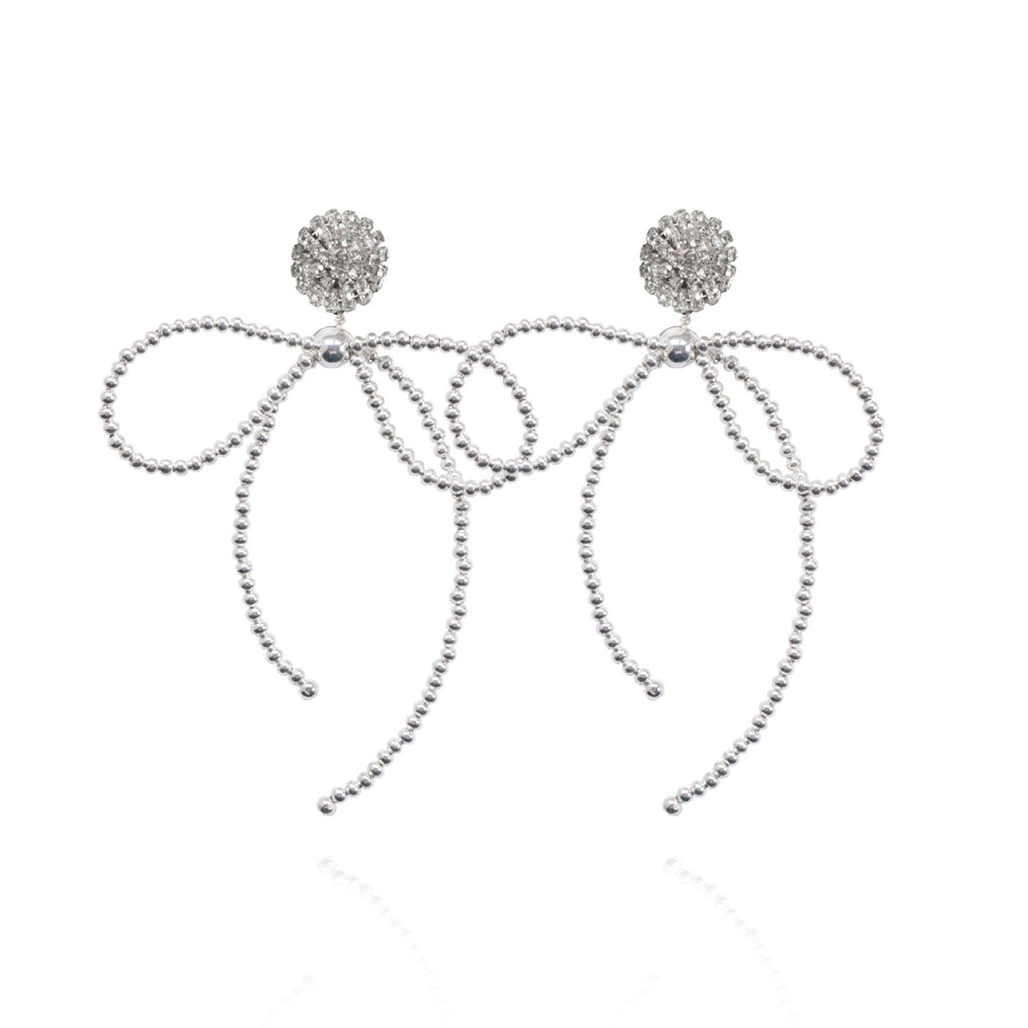Lucia Earrings In Silver Starless