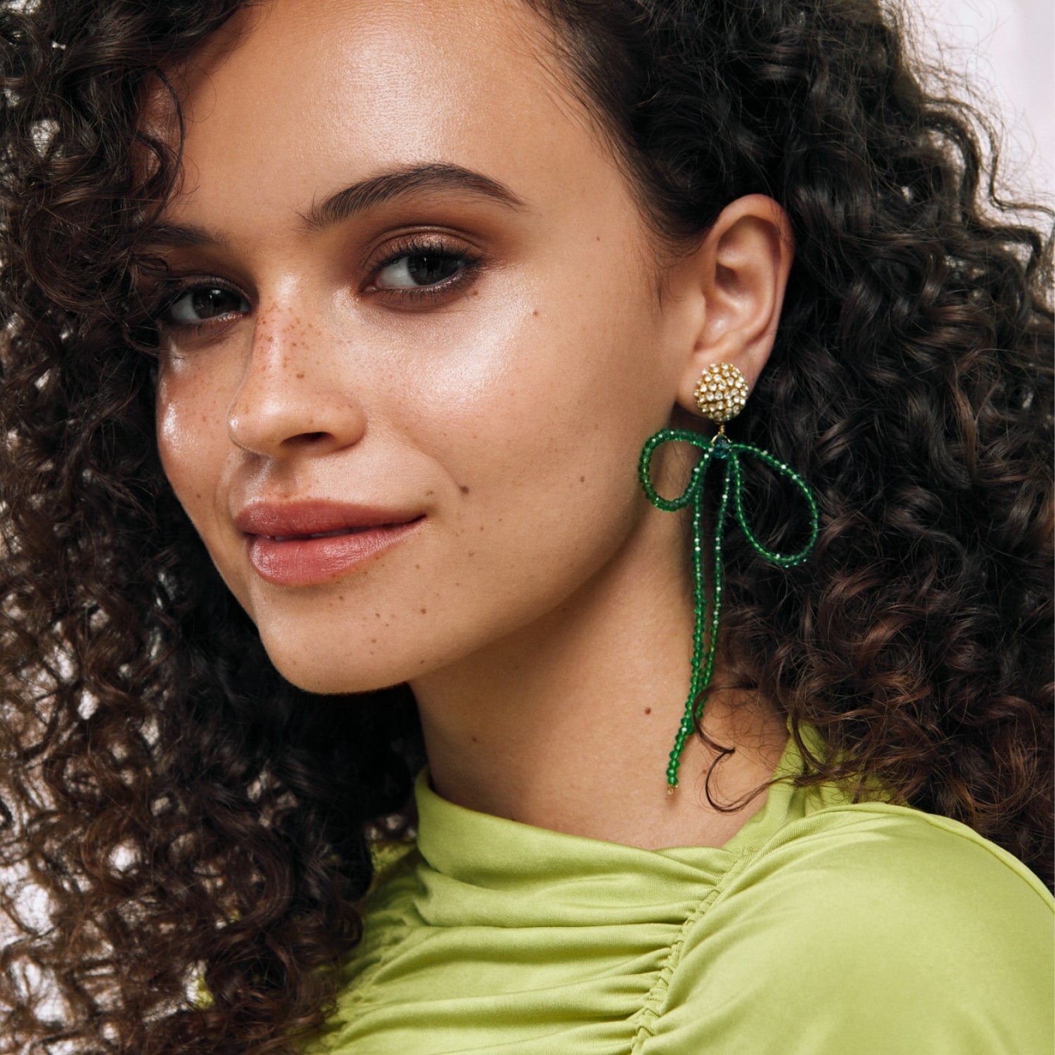 Lucia Earrings In Verdant Luster