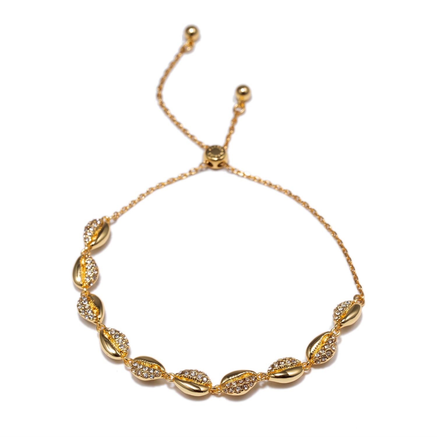 Lucia Gold Shell Whisper Bracelet