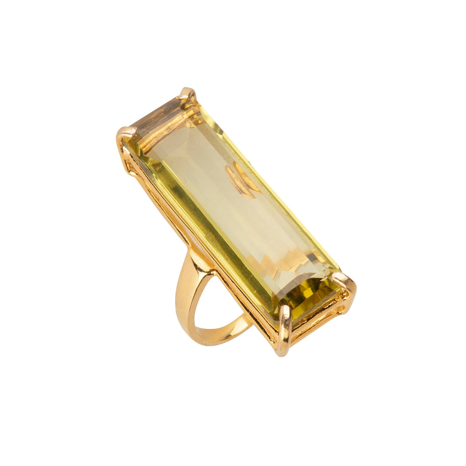Lucille Ring Lemon Quartz