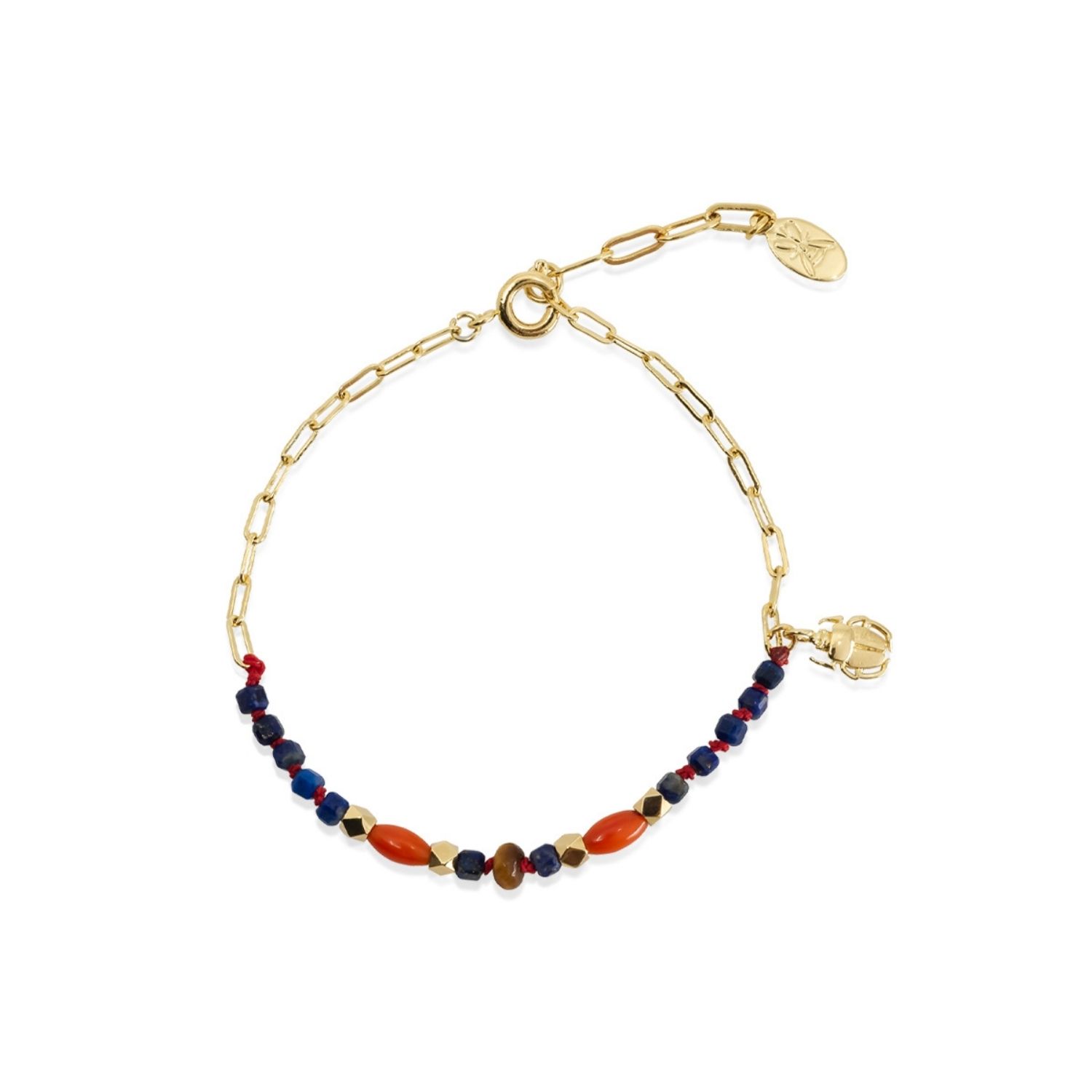 Lucky Bee - Mini Scarabee Bracelet