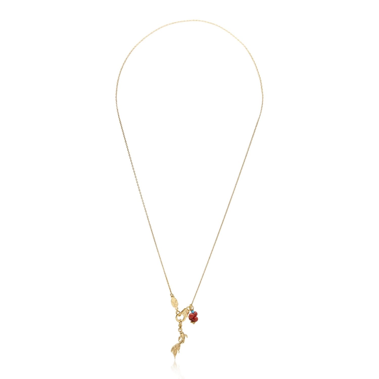 Lucky Coi - Fish Pendant Necklace