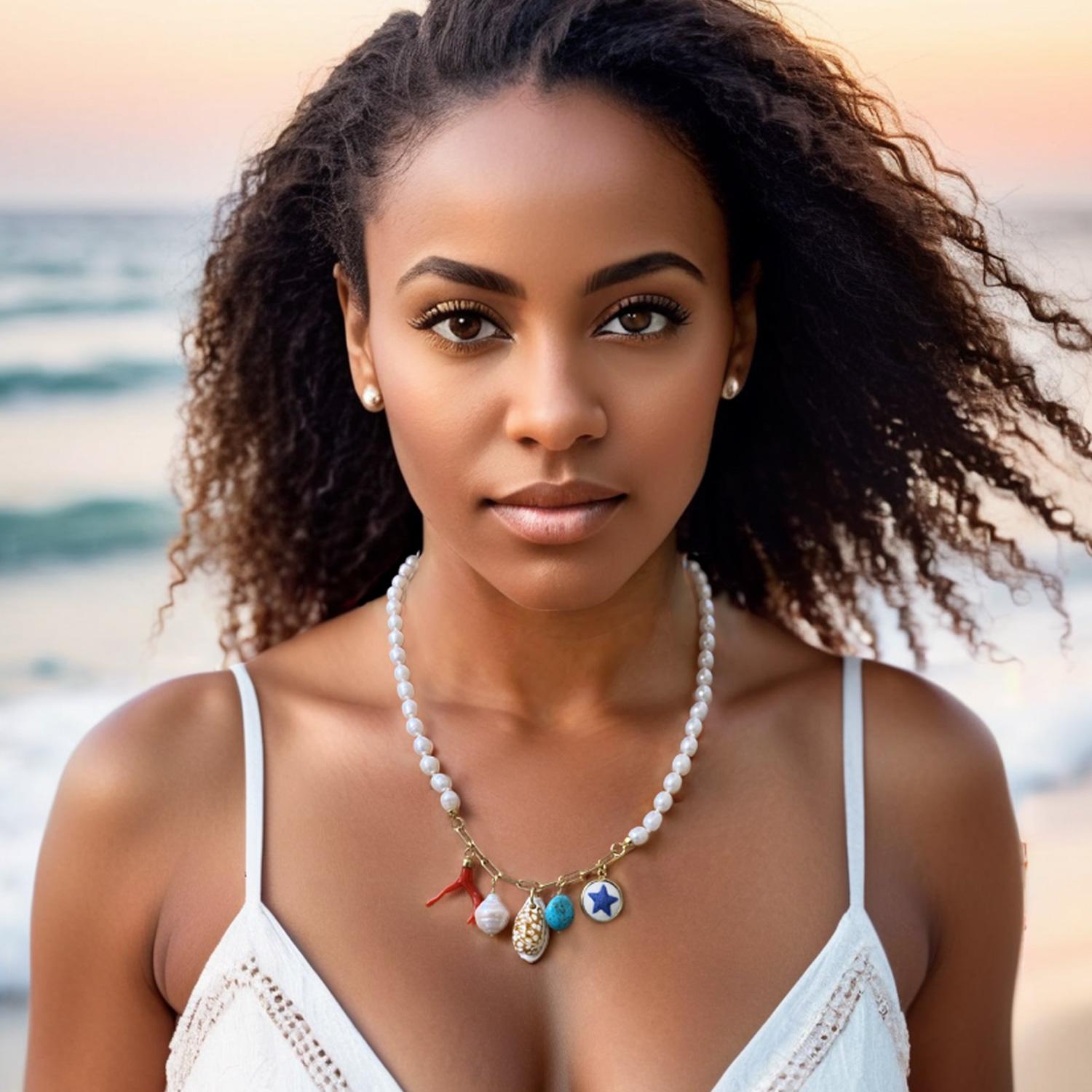 Lucky Sea Charm Necklace