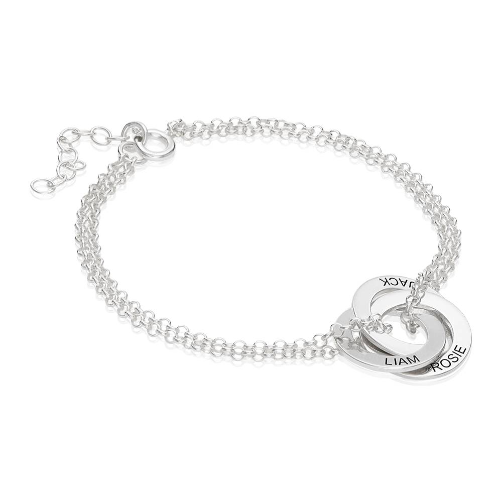 Lucy Russian Ring Bracelet in Sterling Silver