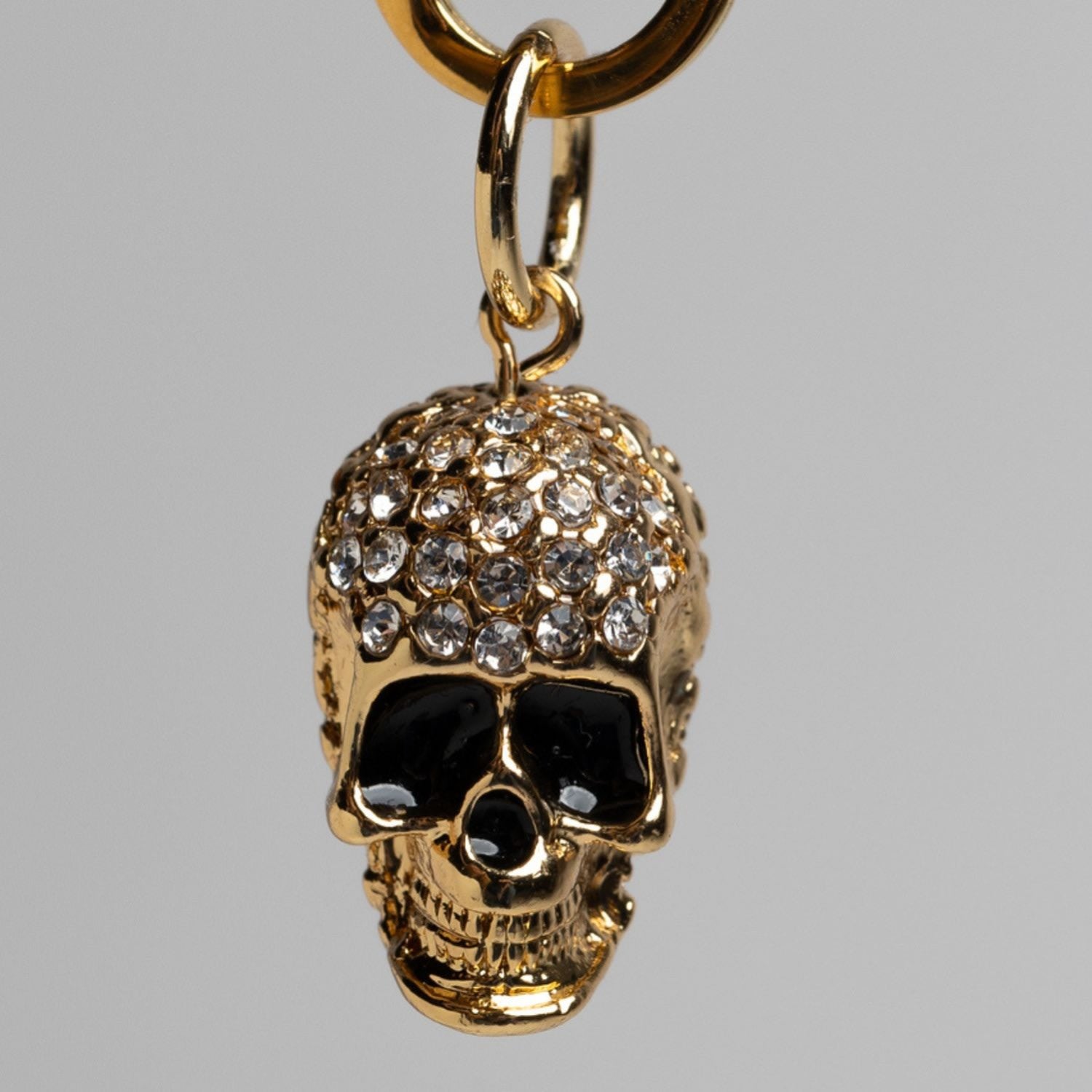 Lucy Skull Charm In Yellow Gold