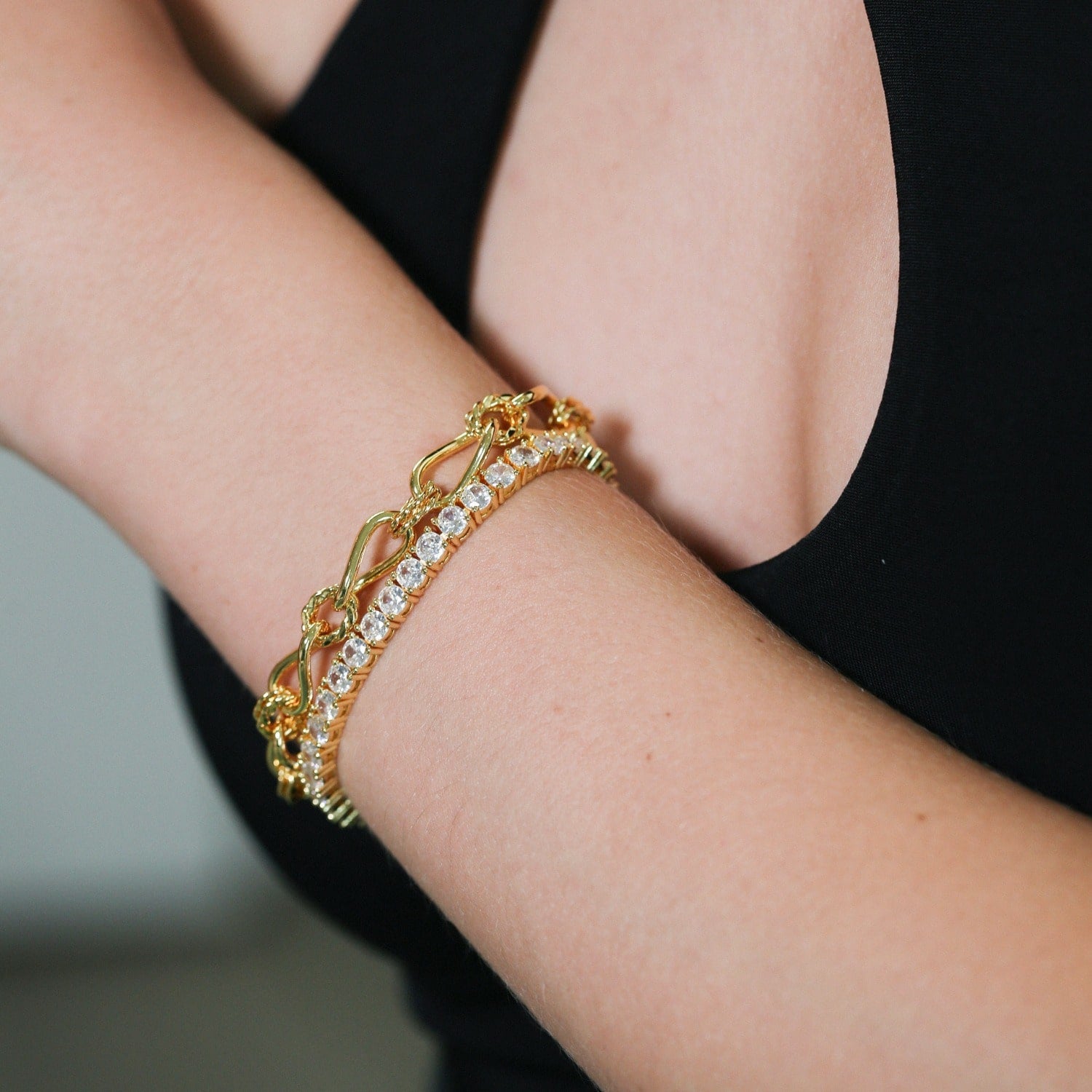 Lumi Classic Tennis Chain Bracelet