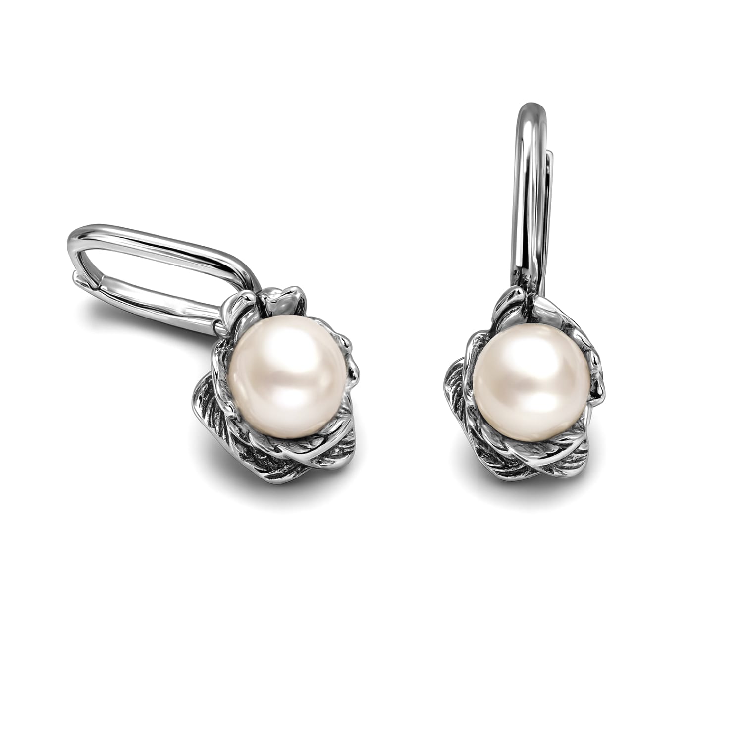 Lumina Sterling Silver Pearl Drop Earrings – Earrings For Women – Jewelry For Women