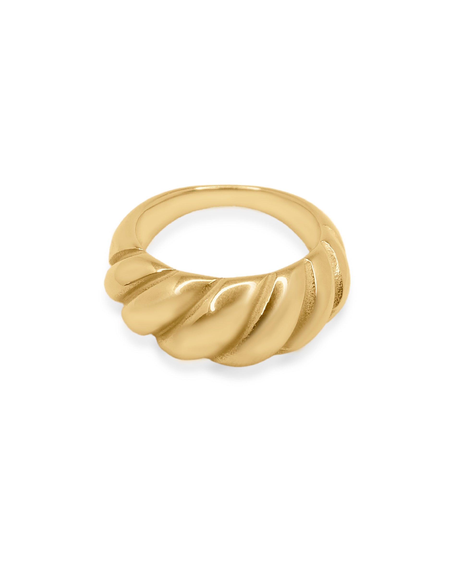 Thalia Croissant Dome Ring