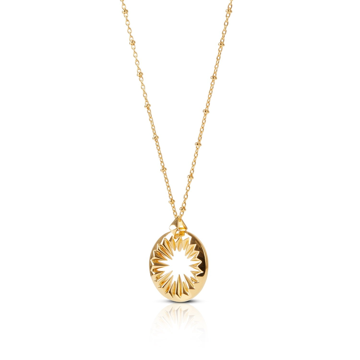 Midnight Sun Pendant Gold