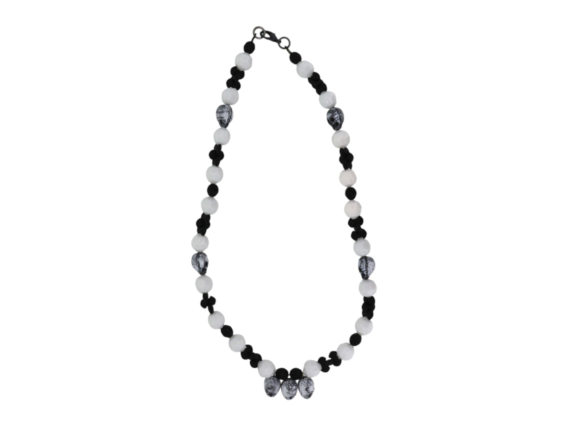 Lydia's Three Skull Necklace