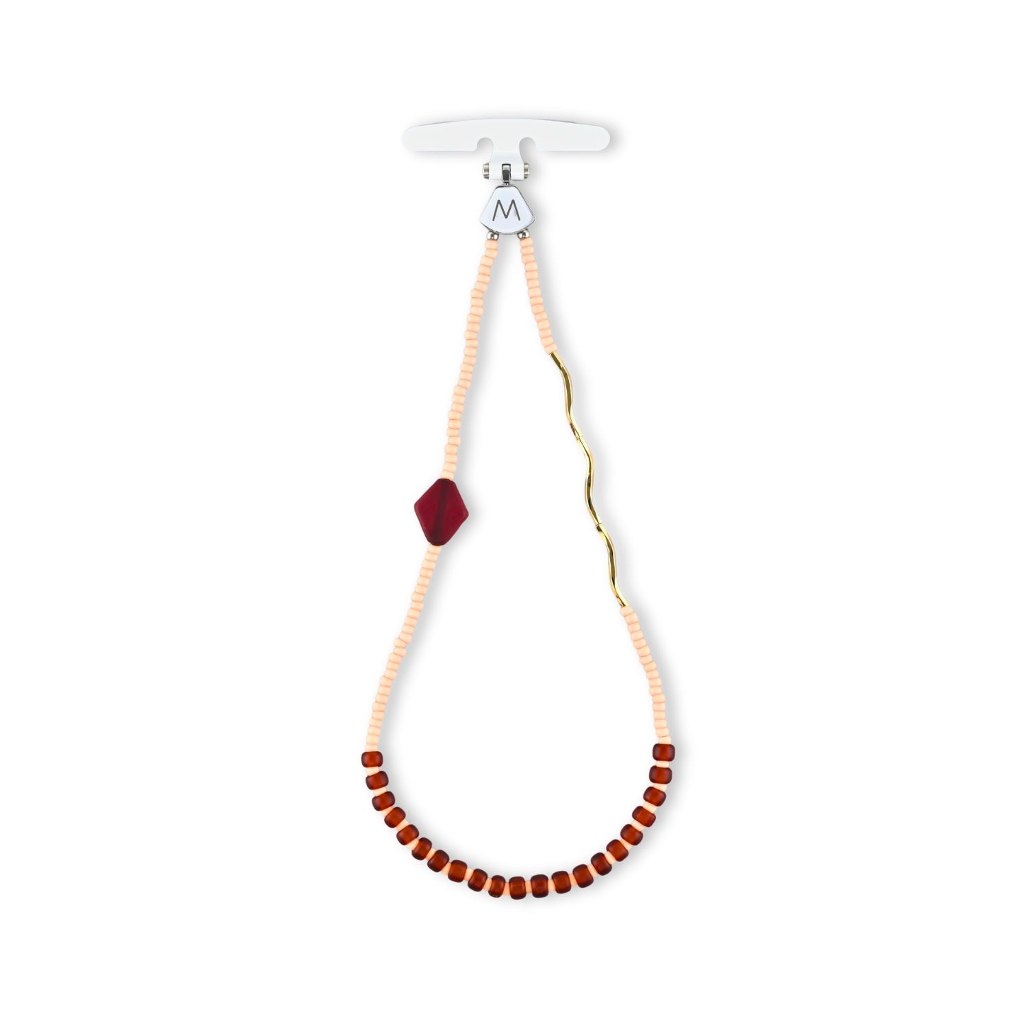 M Beads Phone Bracelet - Chai