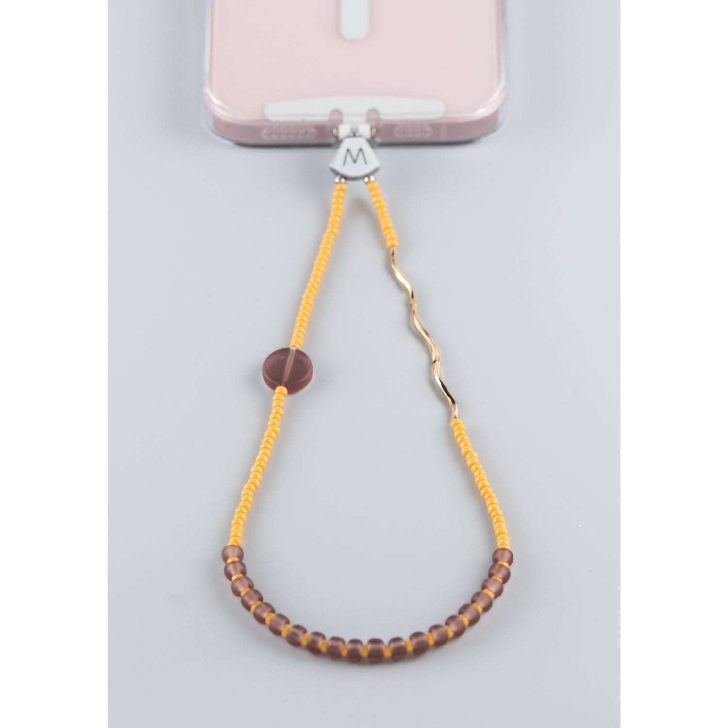 M Beads Phone Bracelet - Chamomile