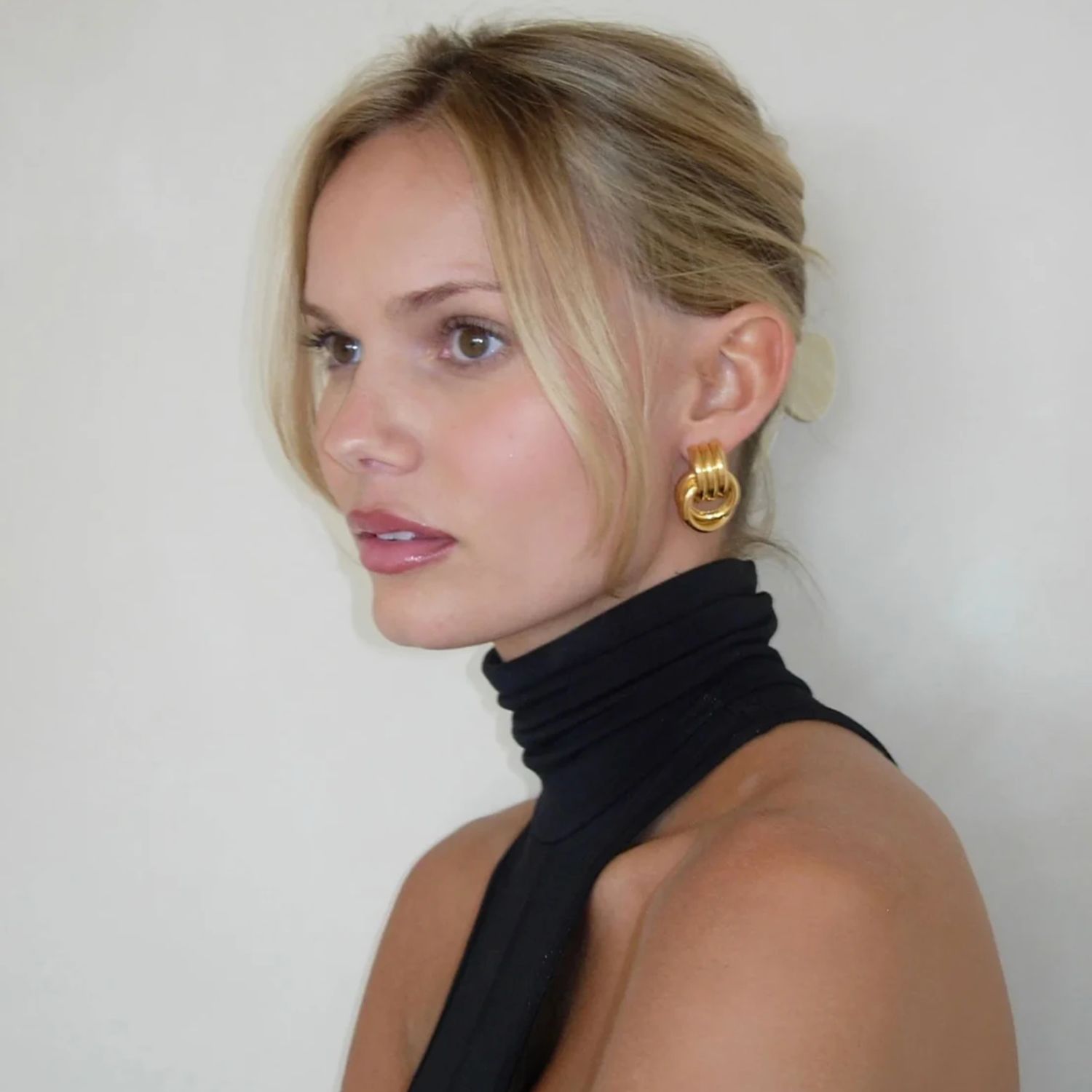 Madison Knotted Gold Earrings